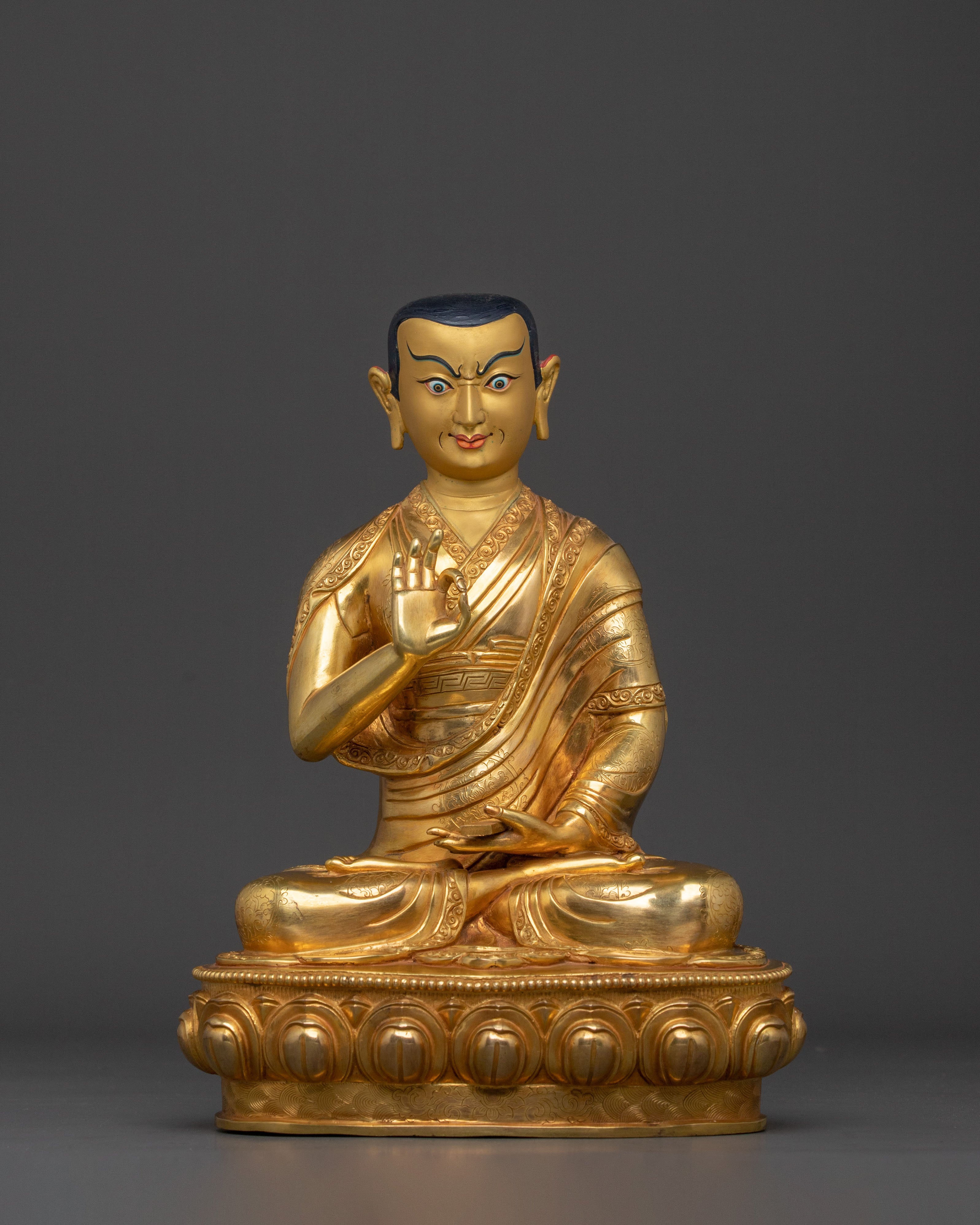Tsongkhapa with Disciples | Founder of the Gelug Tradition