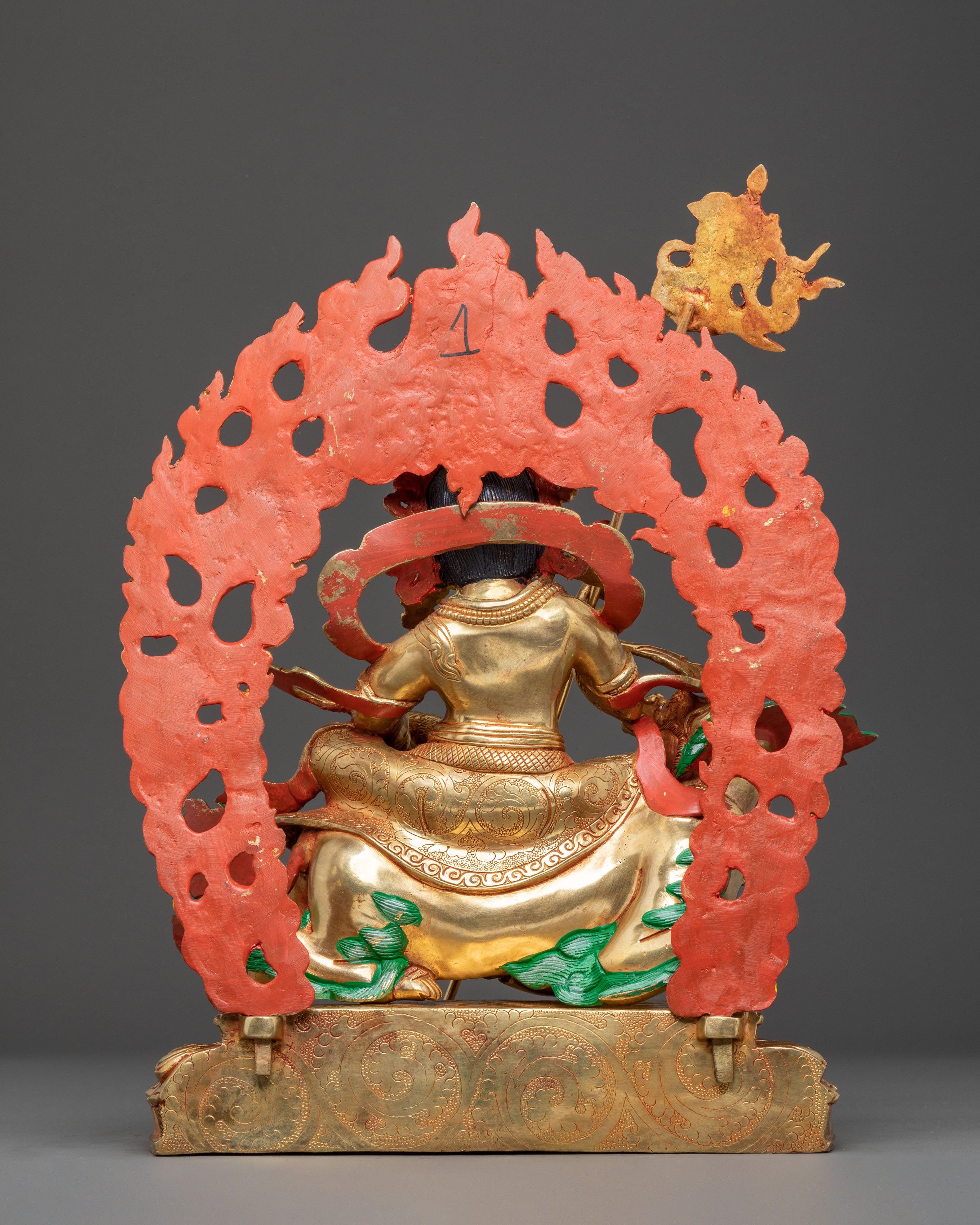 Golden Namtoshe Statue: Guardian of the North