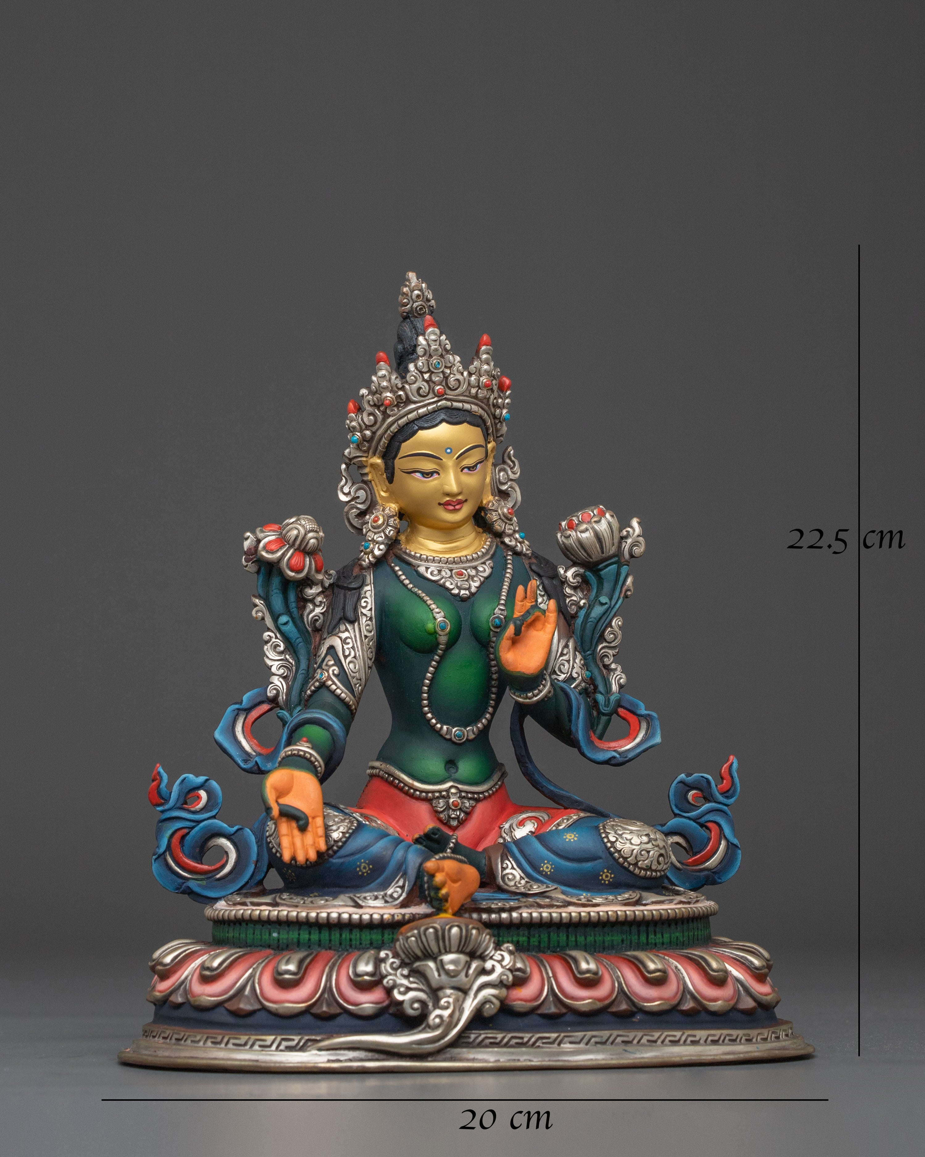 Himalayan Green Tara Statue | Mother of Liberation