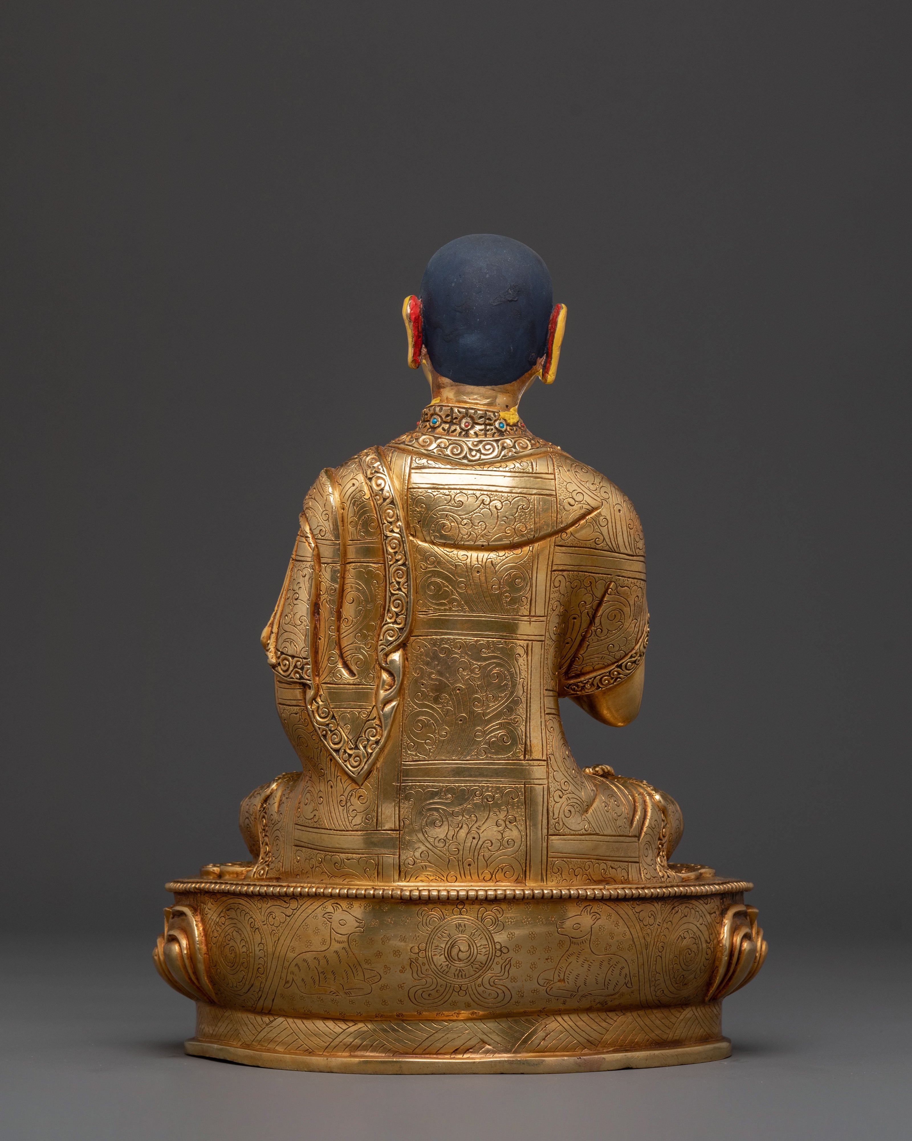 Tsongkhapa Sacred Statue with Disciples | Spiritual Icons