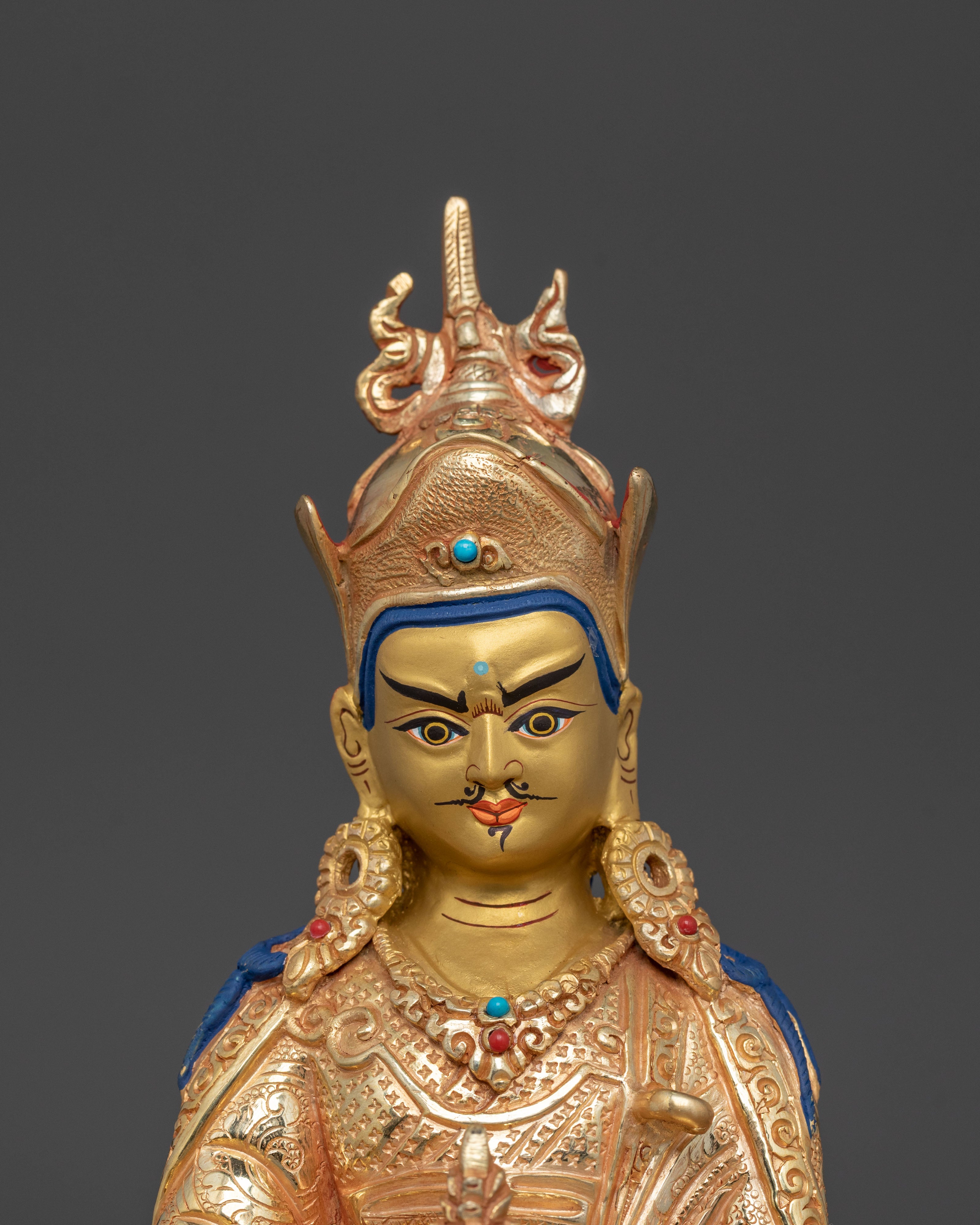 Guru Rinpoche Sculpture | Altar Home Decor