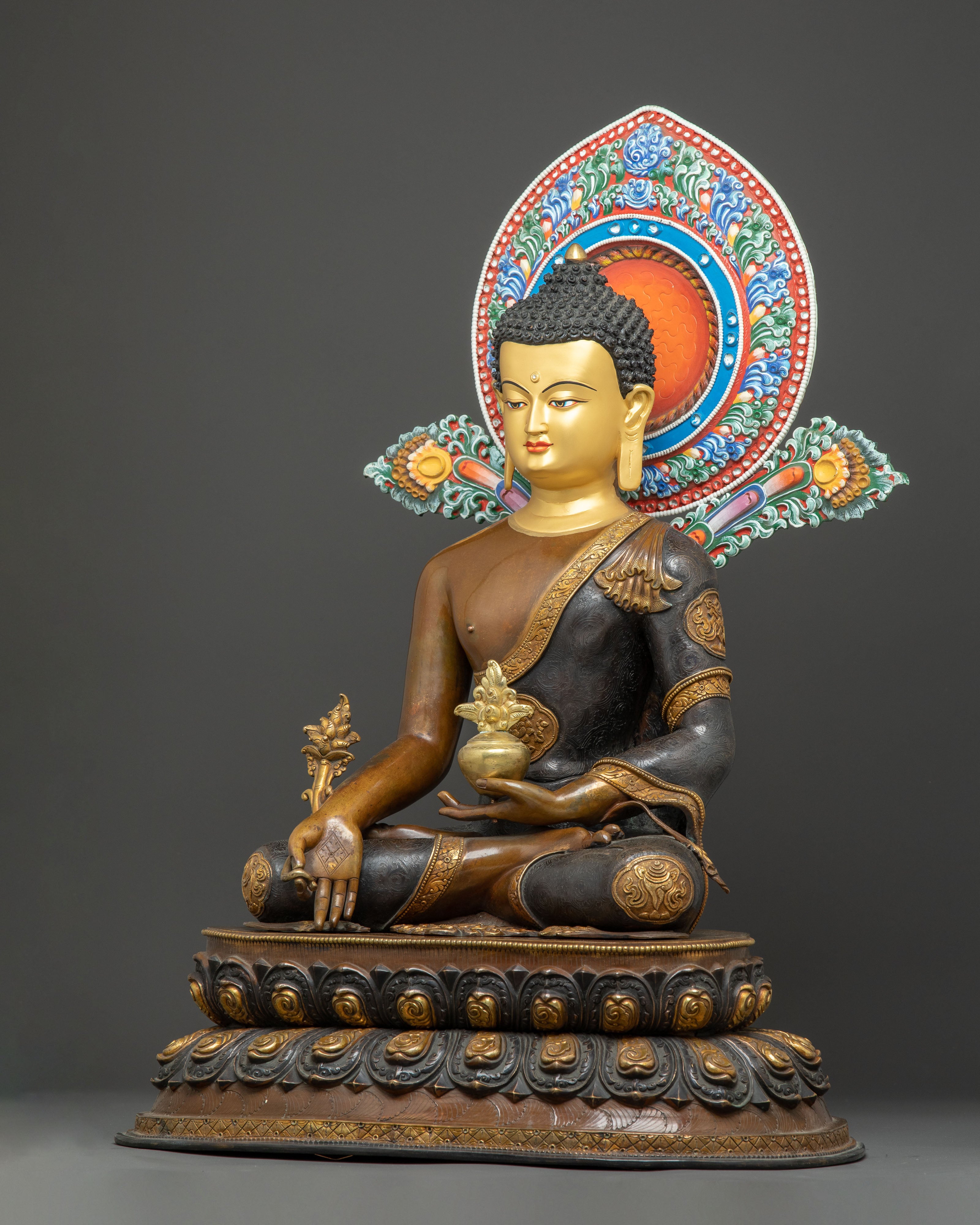 Medicine Buddha Statue: Buddha of Healing Power