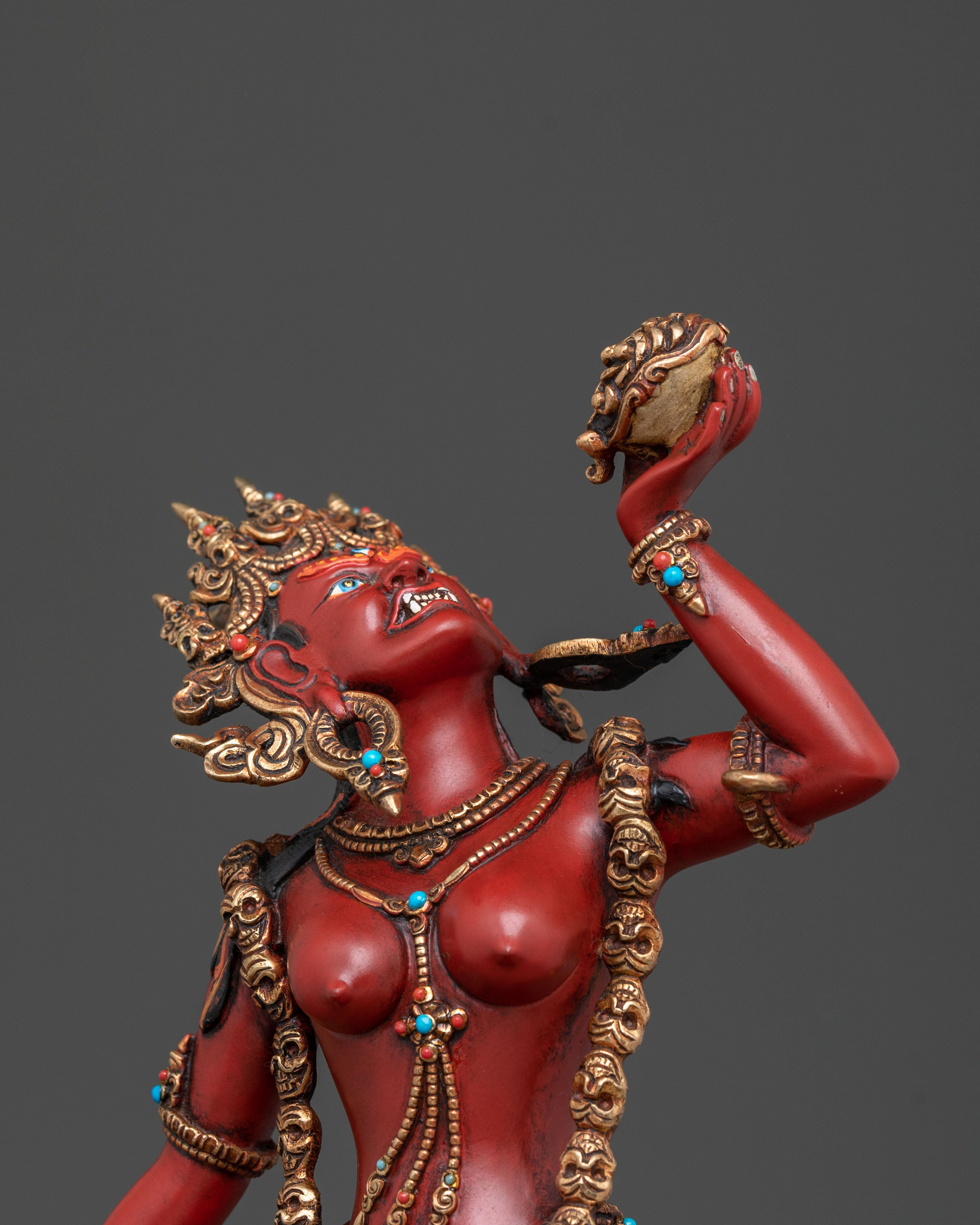 Vajrayogini Wrathful Statue | Tantric Deity