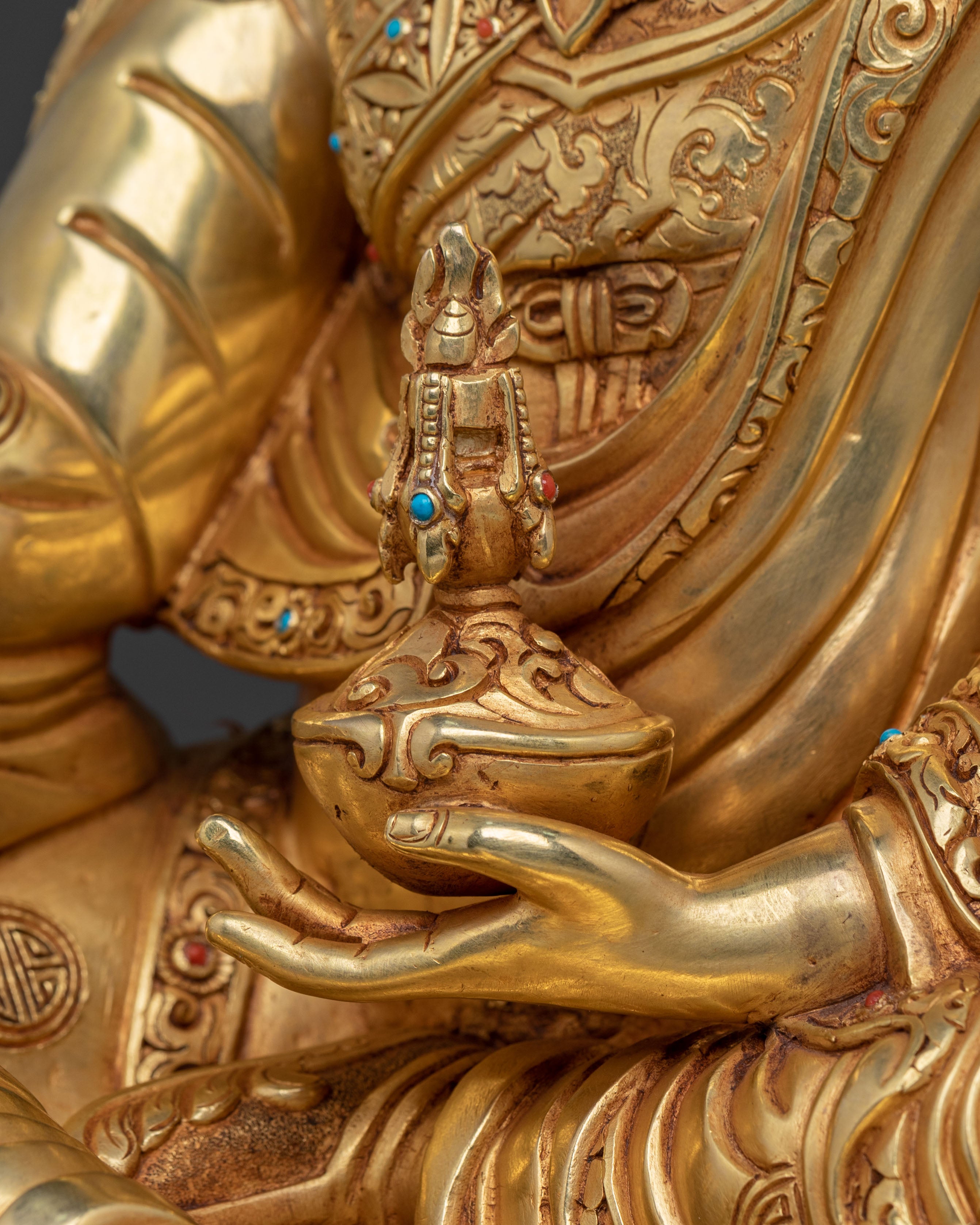 Guru Rinpoche: Majestic Transformation Statue