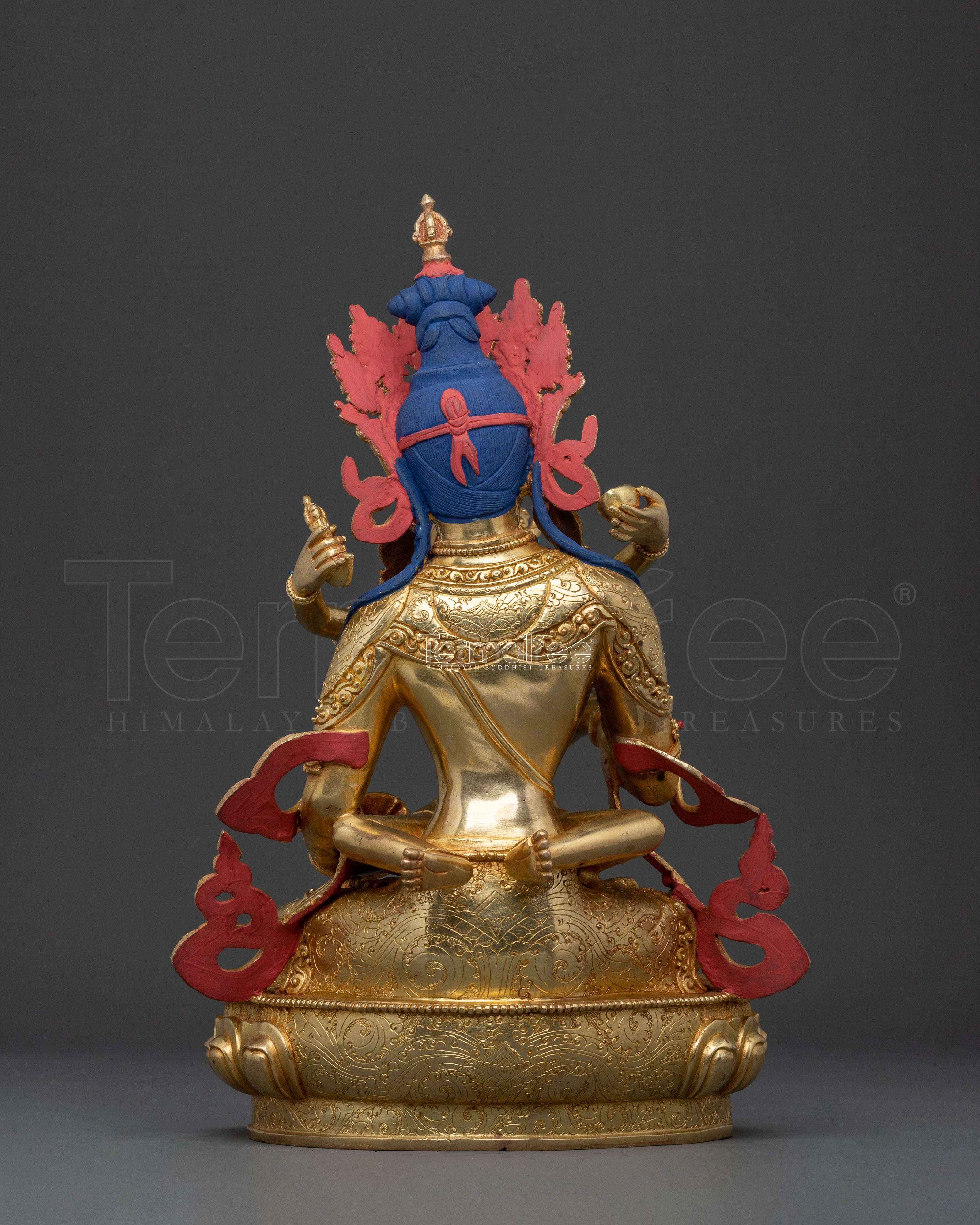 Vajrasattva Statue with Vajragarvi | Purity Figurine