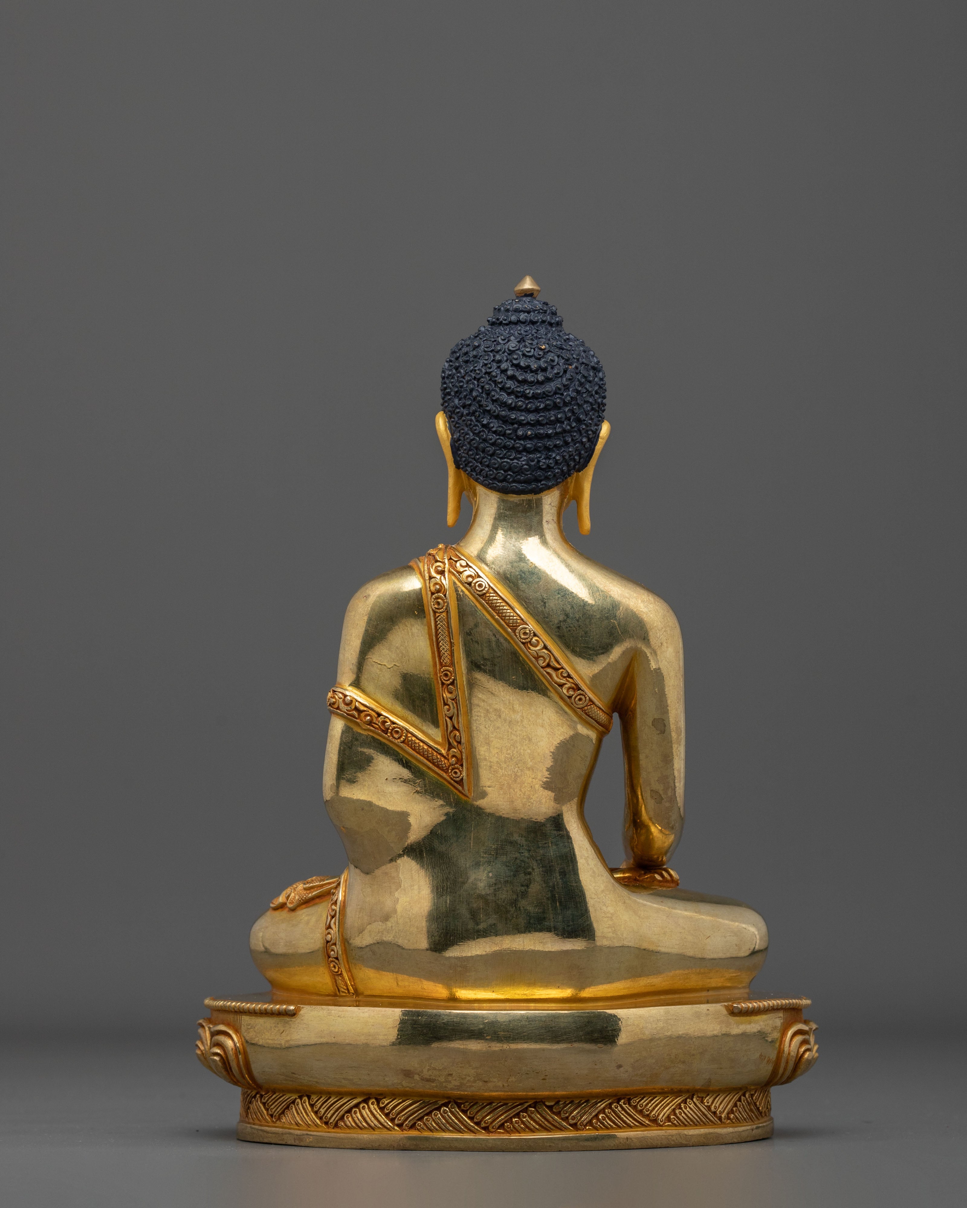 Mitrugpa Sacred Sculpture | Hand-Gilded Copper Figurine