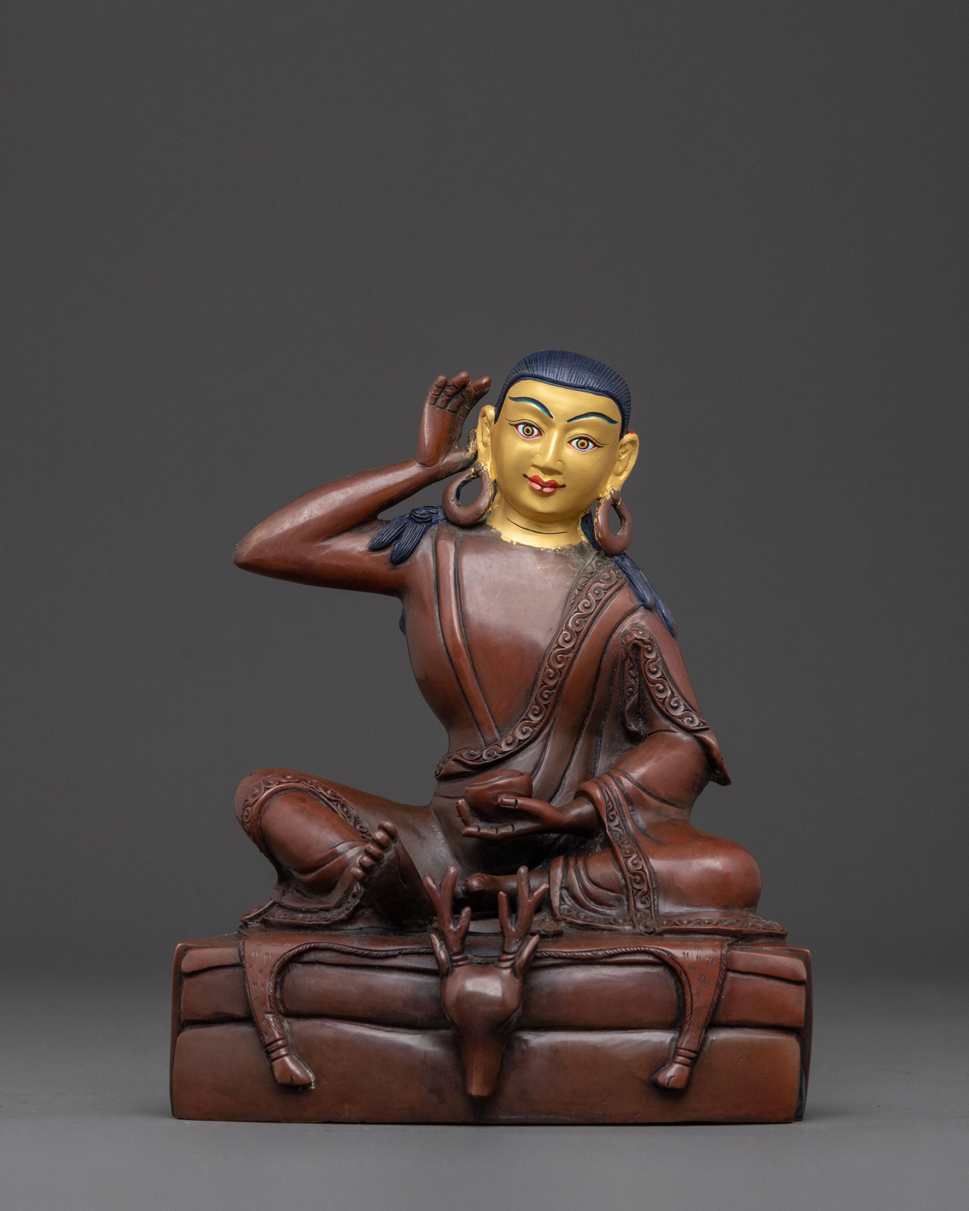 Kagyu Masters Statue Set | Sacred Tibetan Lineage Sculpture Collection