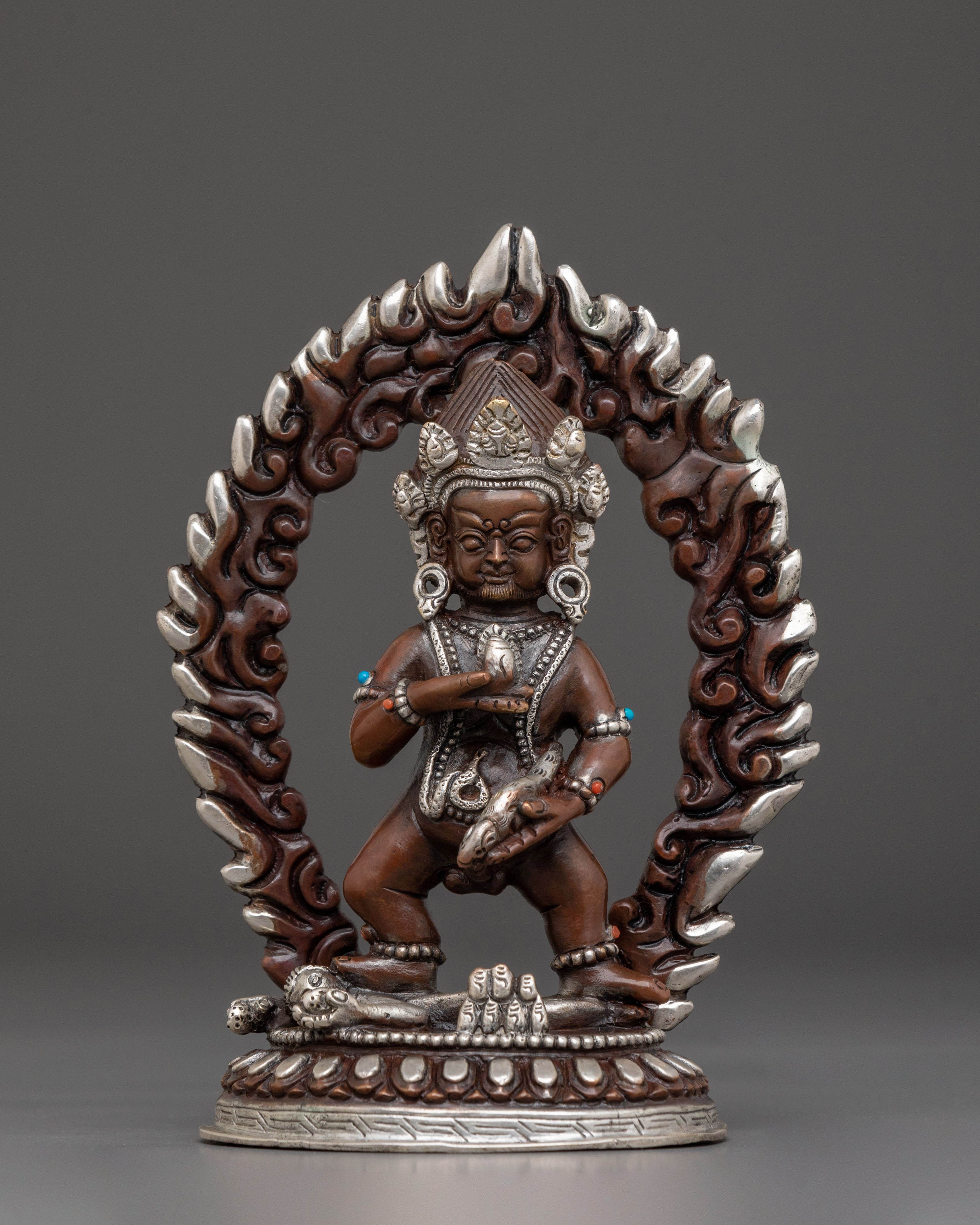 Black Dzambhala Statue