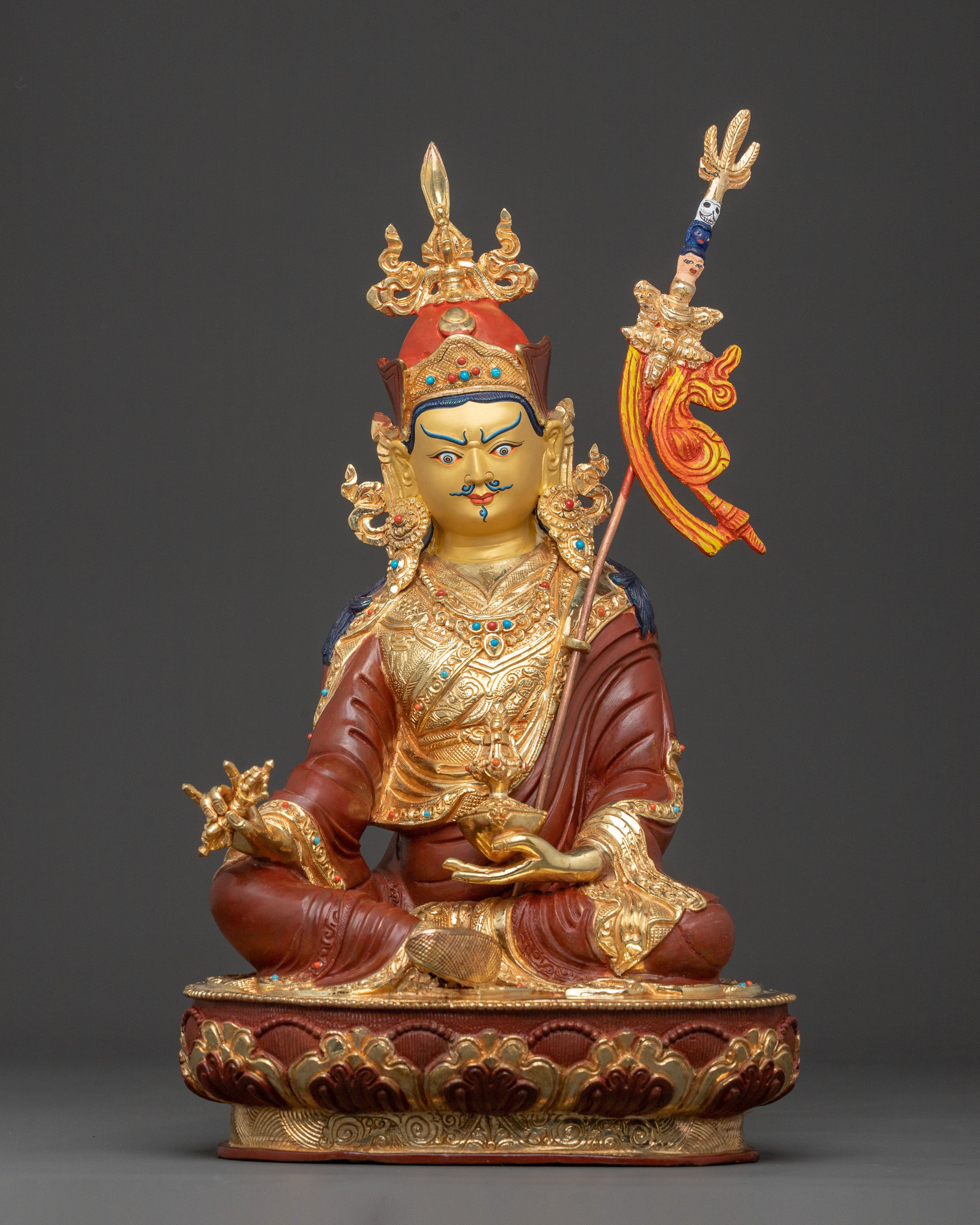 The Teacher of the Dharma Guru Rinpoche Statue