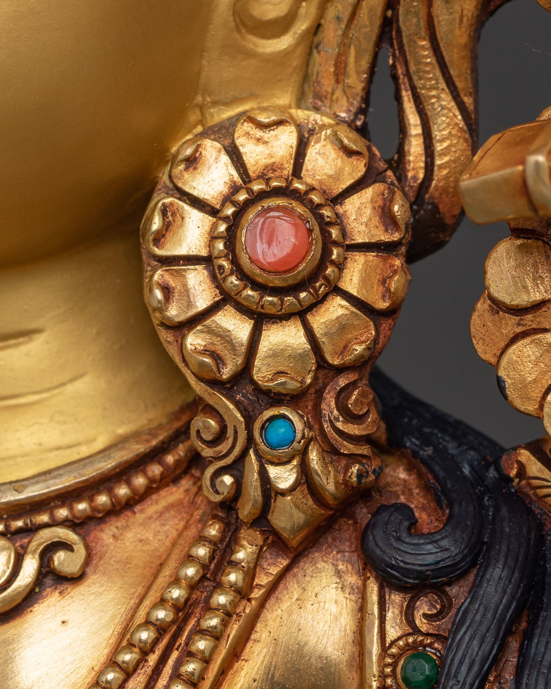 Radiant Manjushri Wisdom Statue | Enlightened Decor for Spiritual Spaces