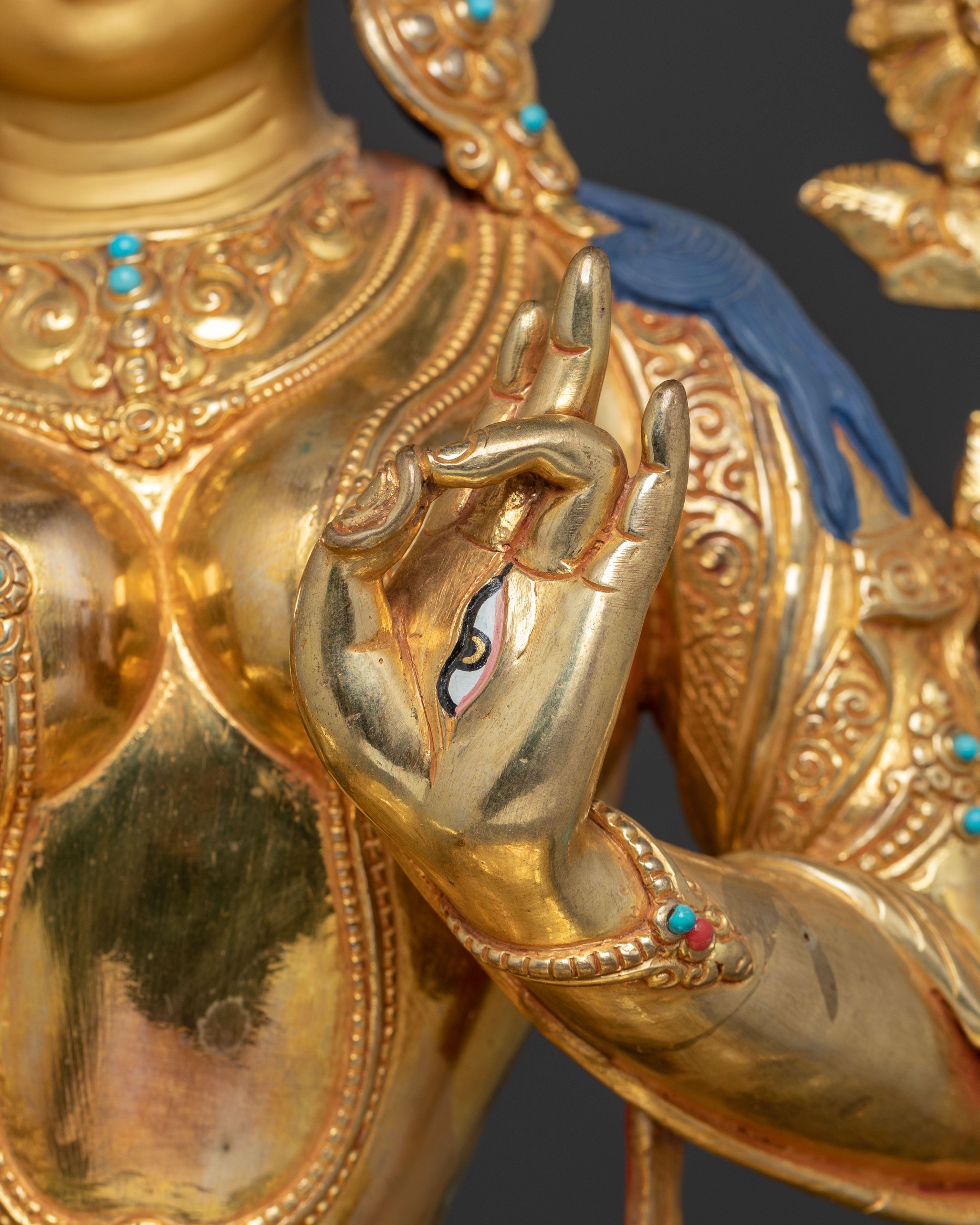 White Tara Golden Statue | The Divine Embodiment of Compassion