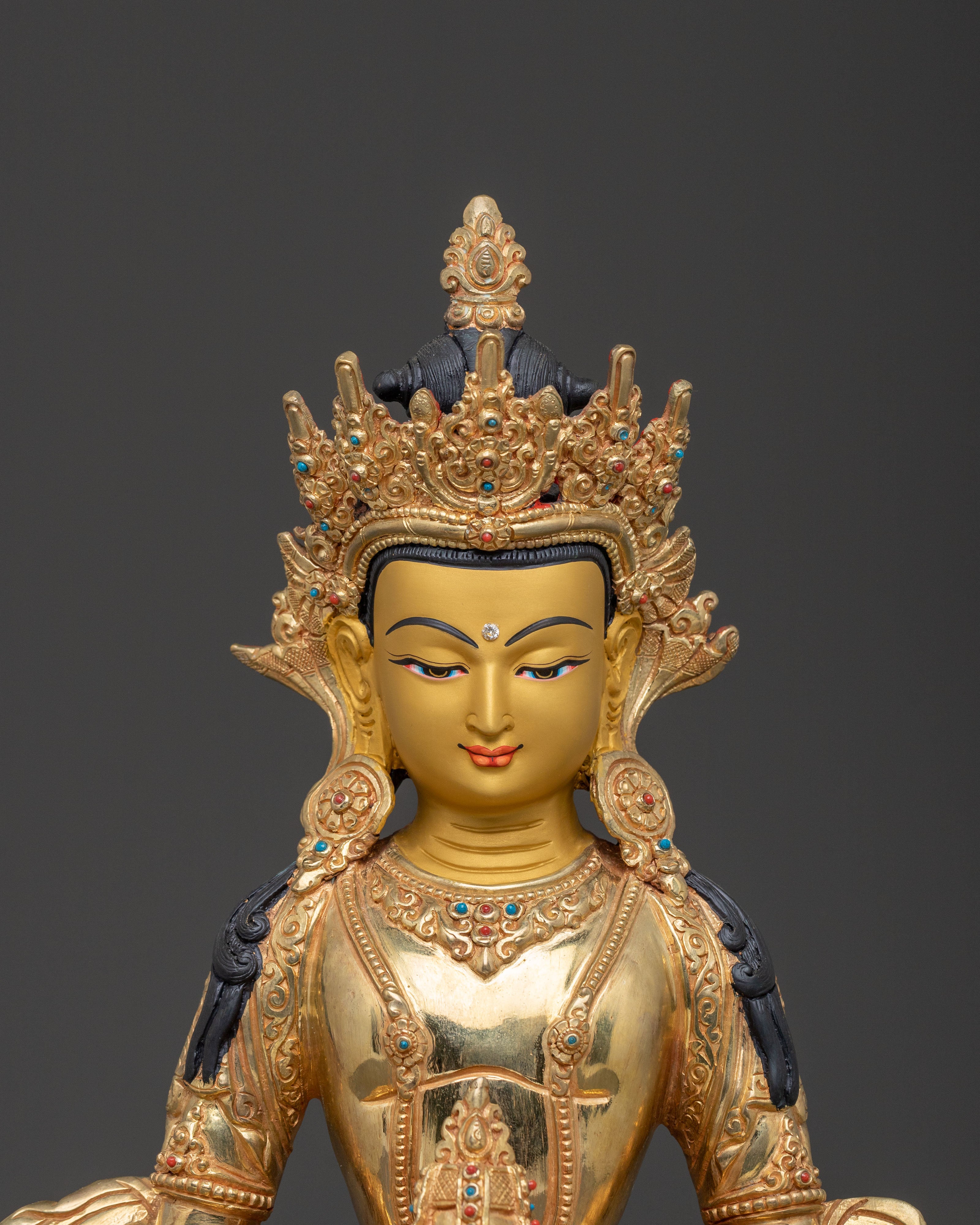 Amitayus Spiritual Statue | Deity of Longevity