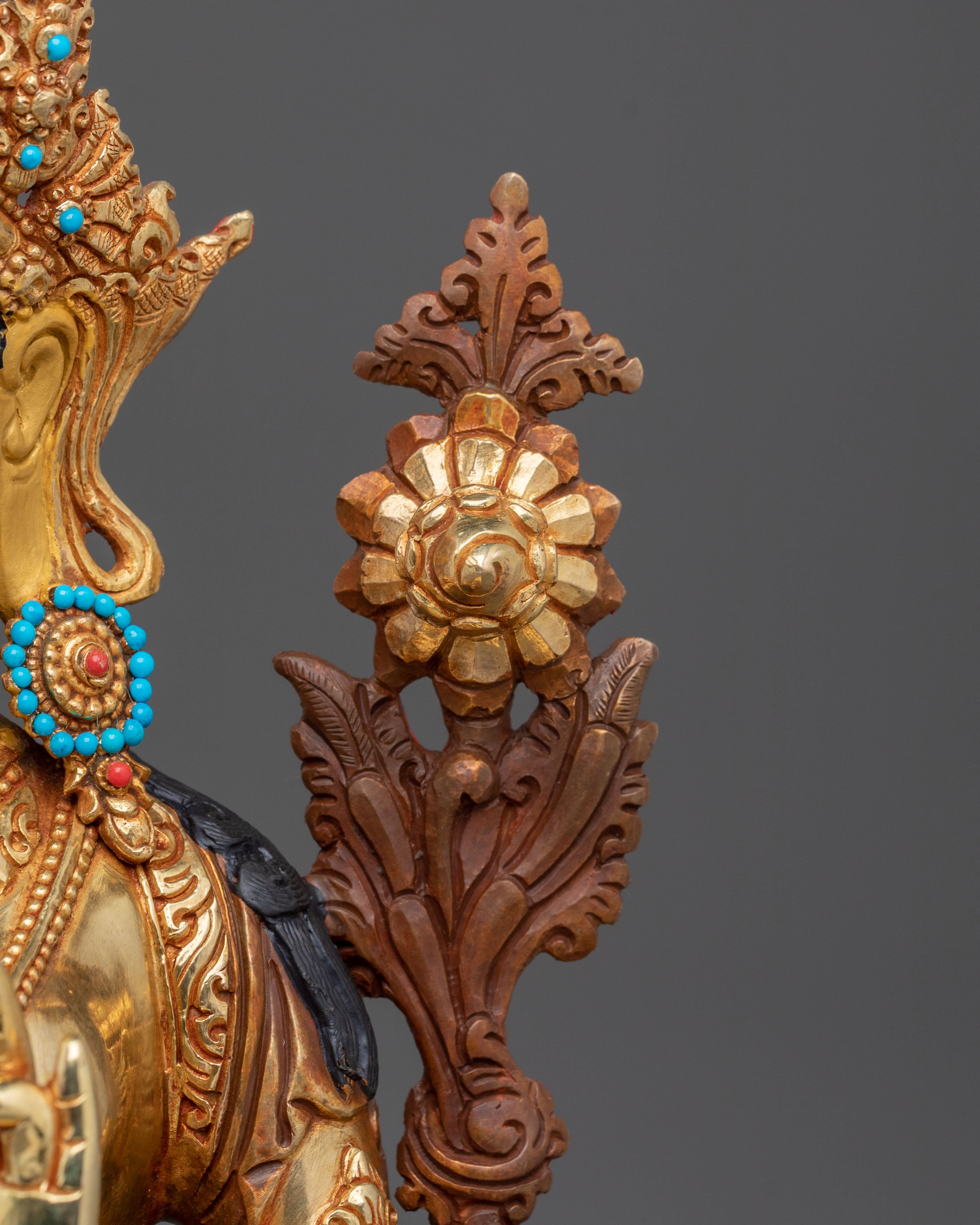 32cm Green Tara Statue | Protector Goddess
