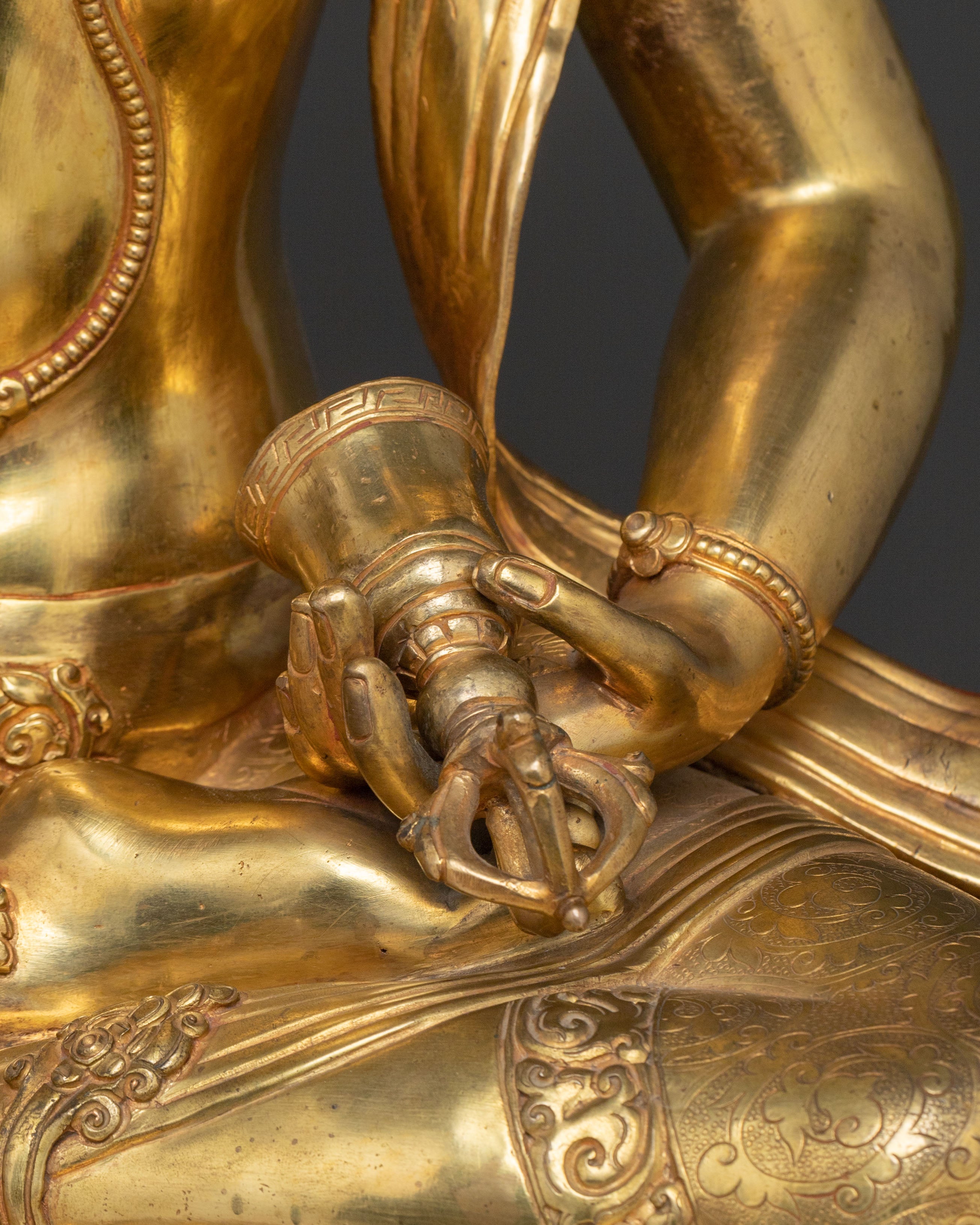 Vajrasattva Traditional Statue | Altar Decor