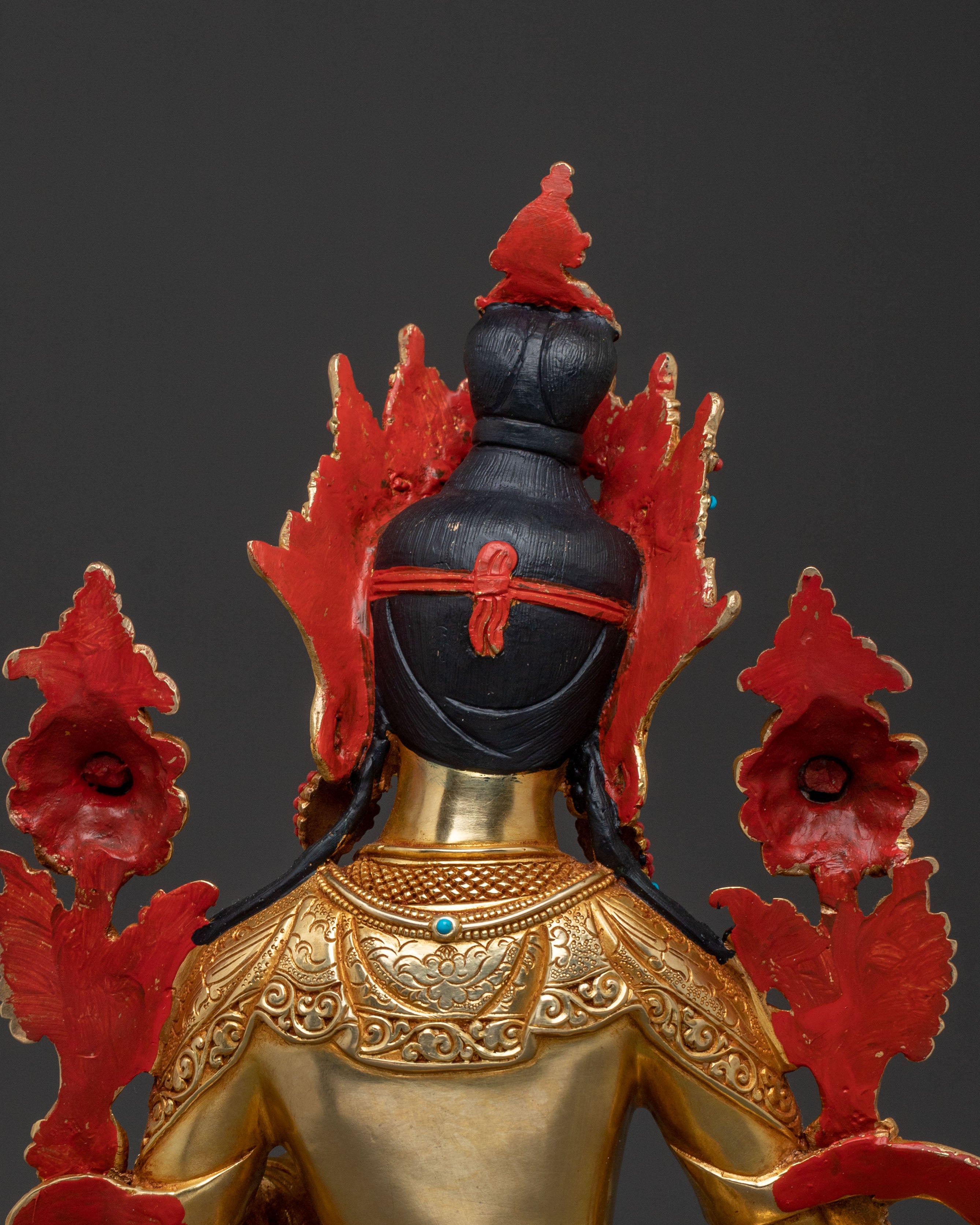 Green Tara Goddess Statue | Liberation Icon for Altar