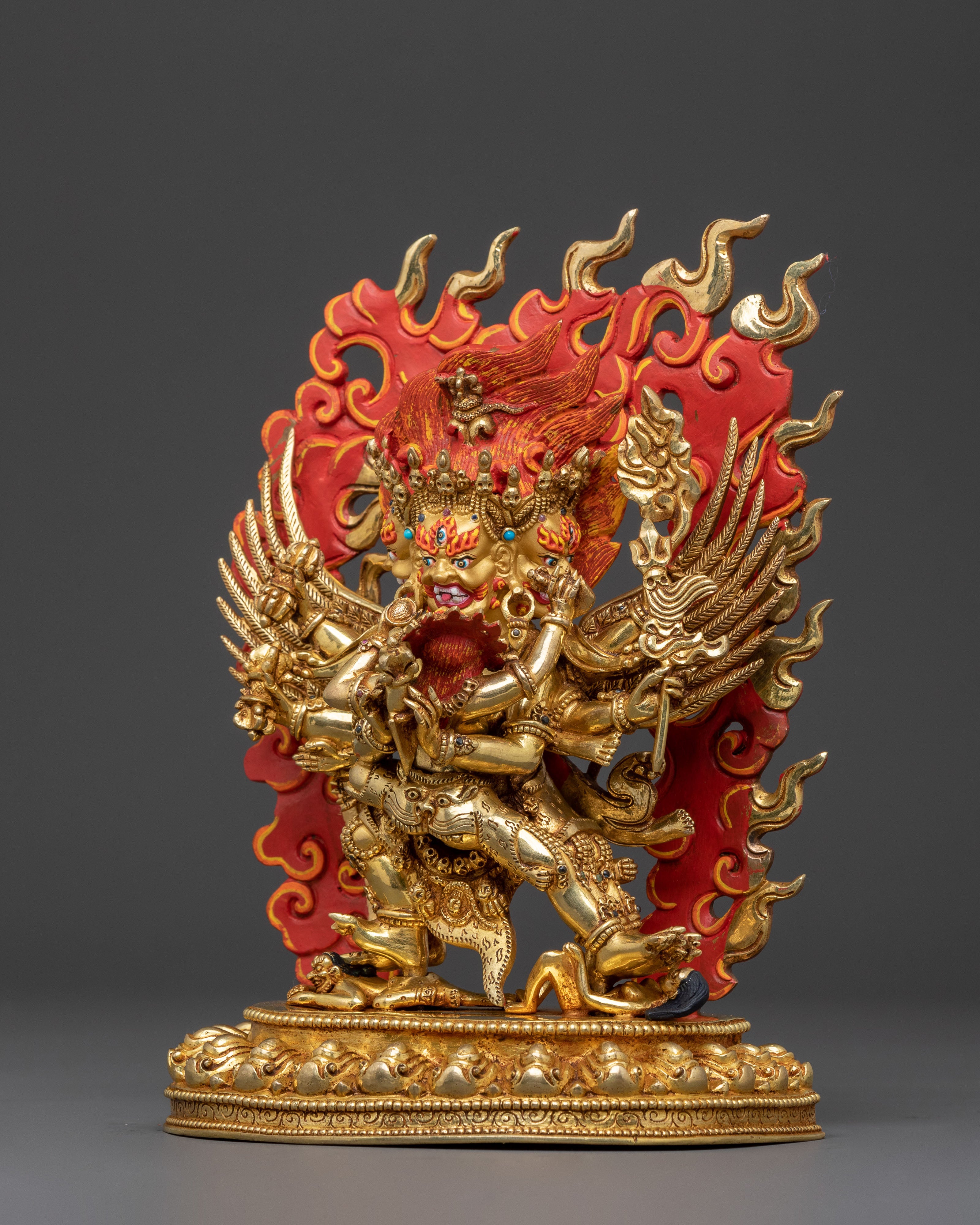 Vajrakilaya Tantric Buddha Sculpture | Buddhist Decor