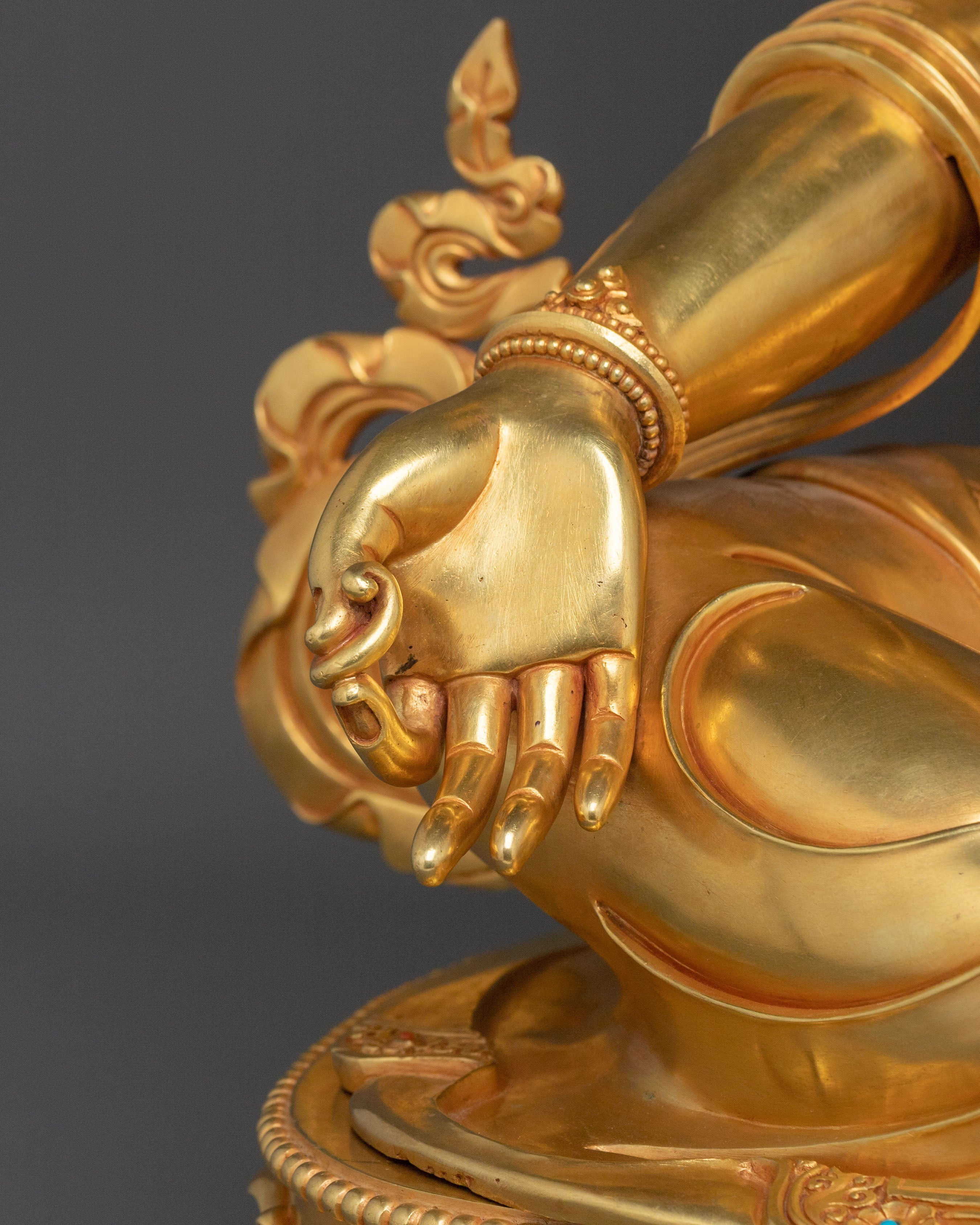Handmade Green Tara Sculpture | Sacred Goddess