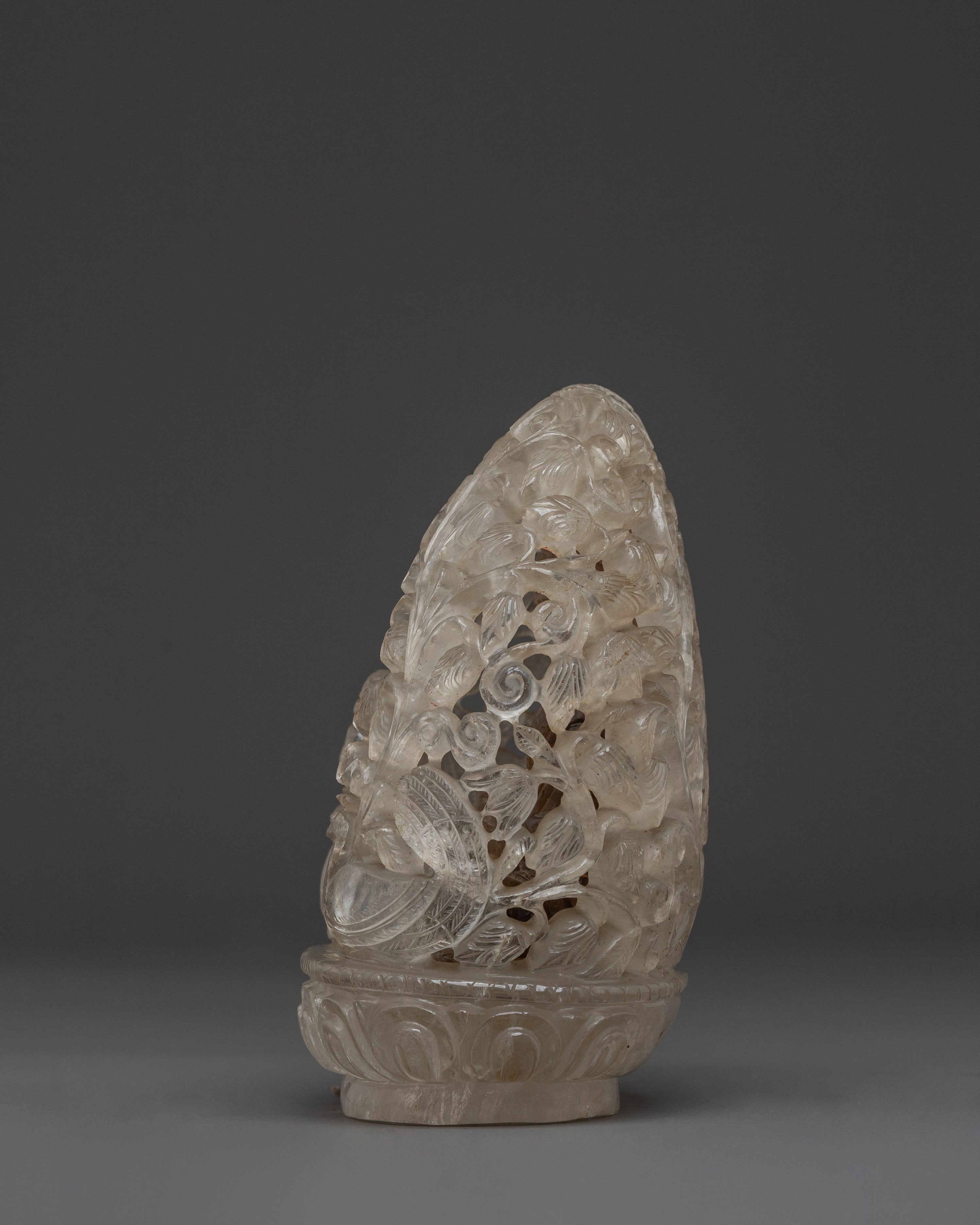 Shakyamuni Buddha Crystal Statue: Enlightenment Icon