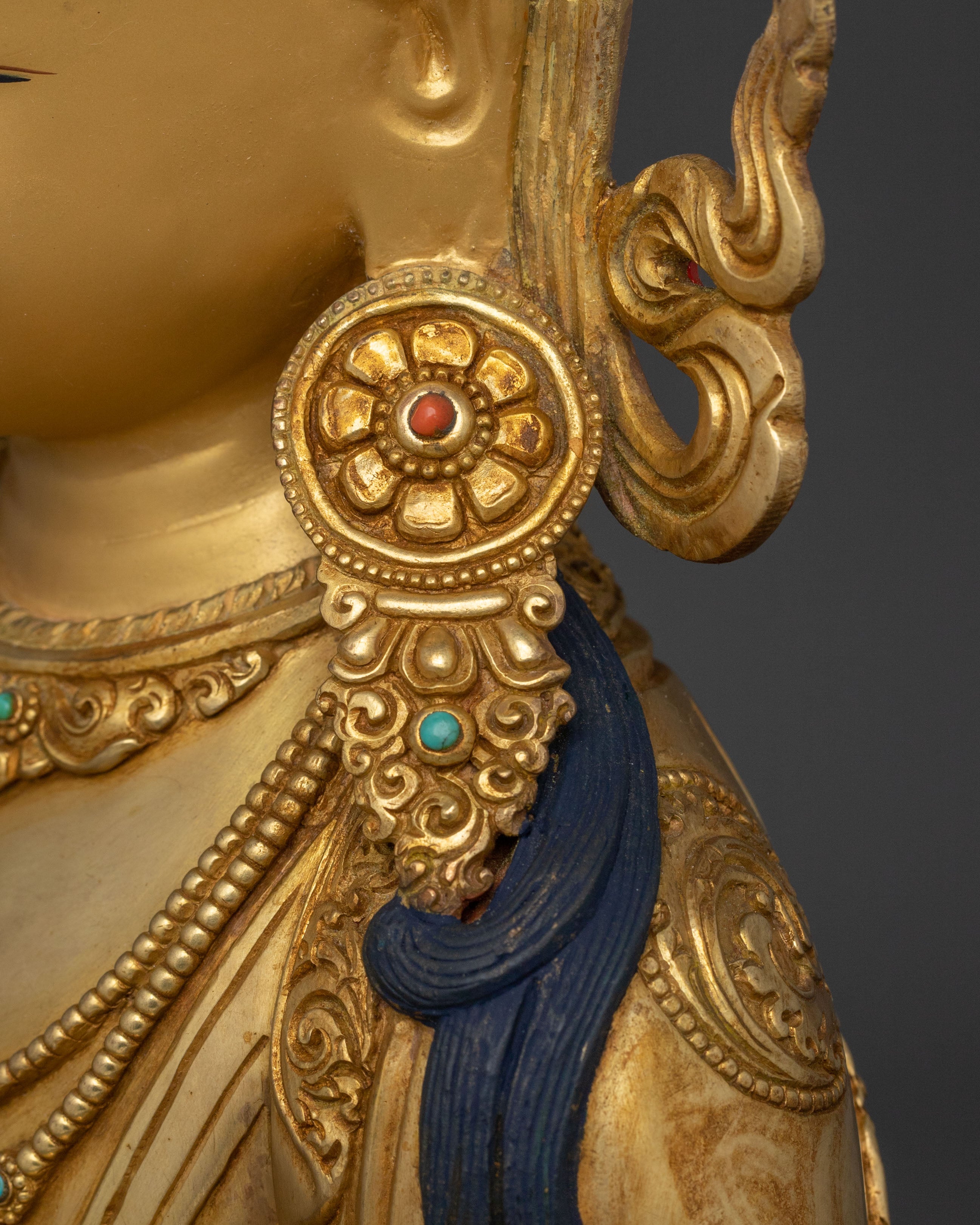 Handmade Amitayus Statue | Long Life Deity