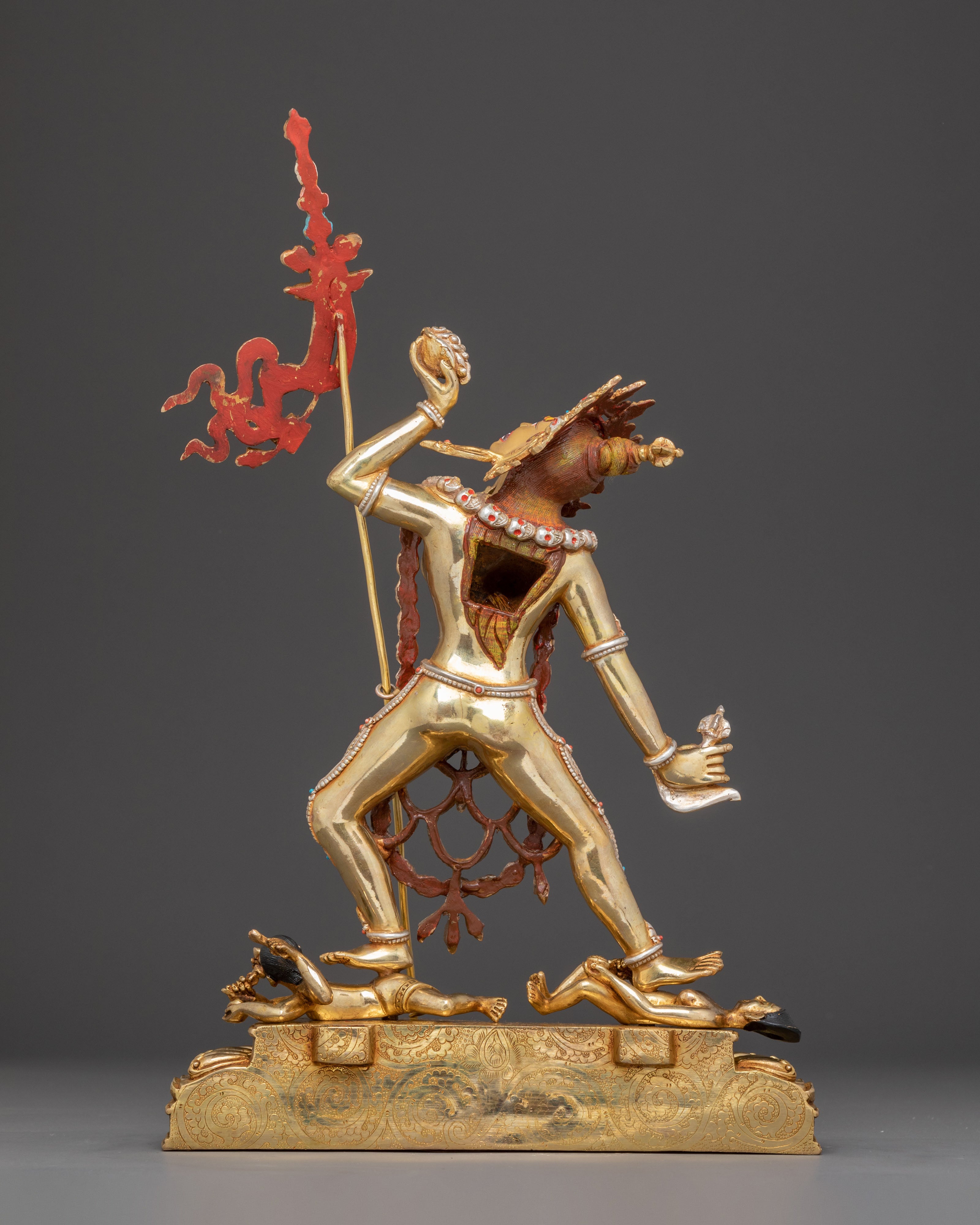 Golden Vajrayogini Handcrafted Statue | Female Wisdom Deity