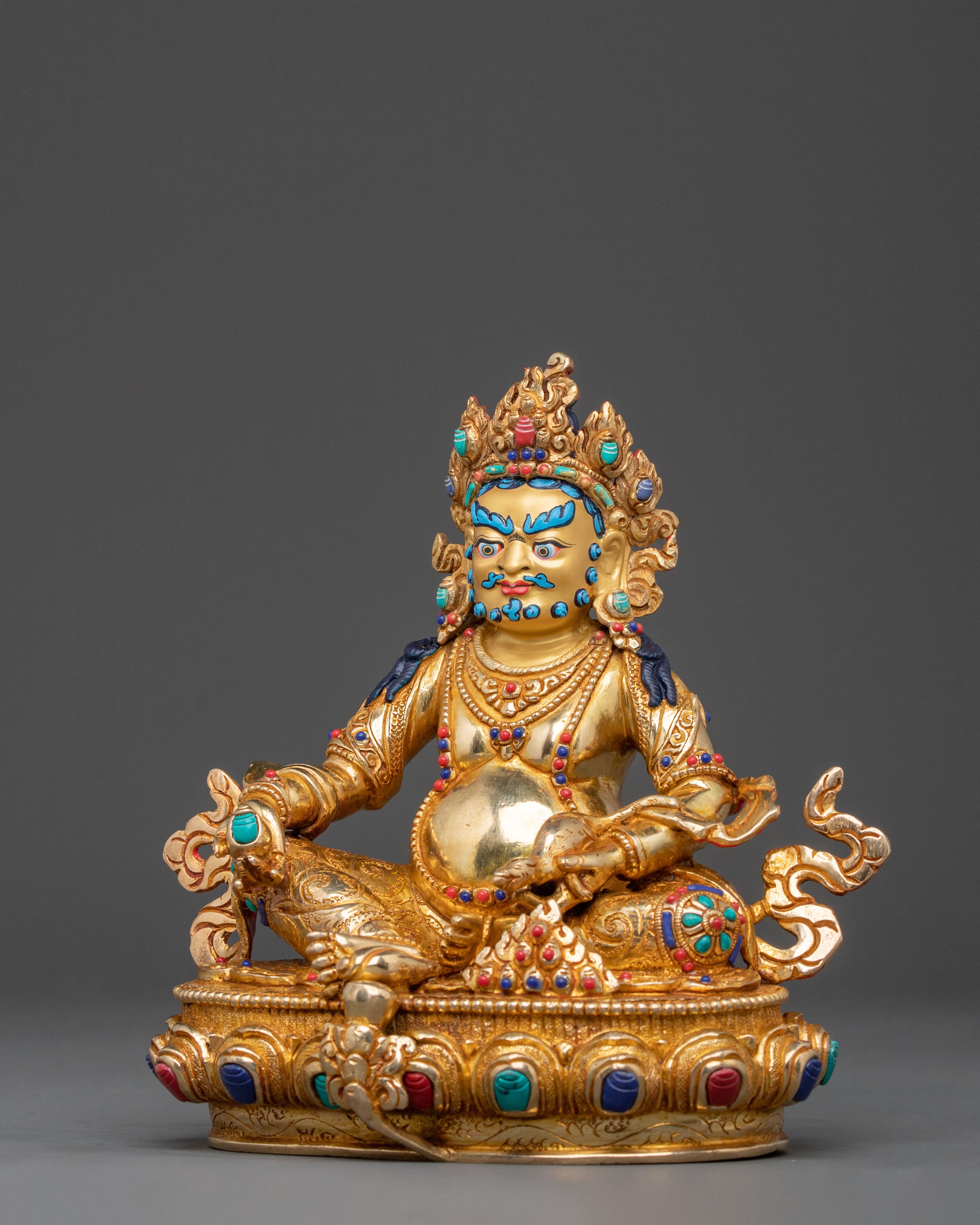 Dzambhala Sacred Statue | Prosperity Blessing