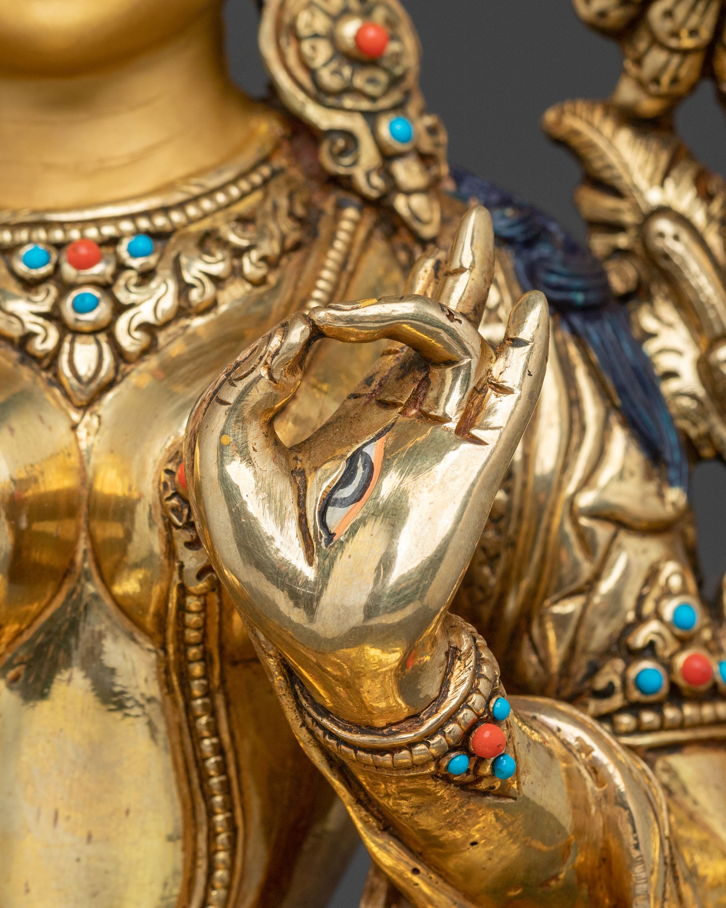 White Tara Spiritual Blessing Statue | Goddess of Long Life