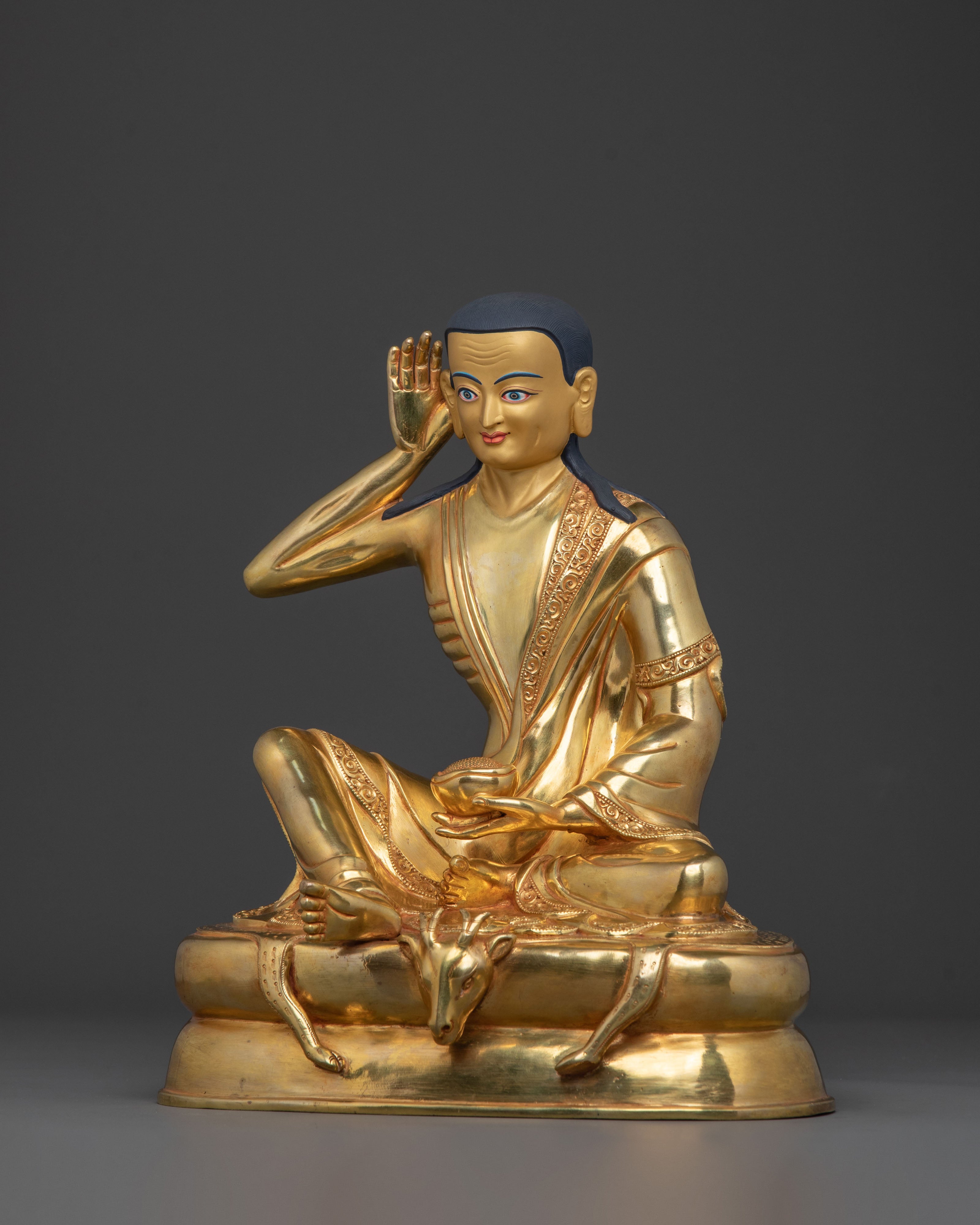 Milarepa Buddhist Master Statue | Buddhist Master of Meditation
