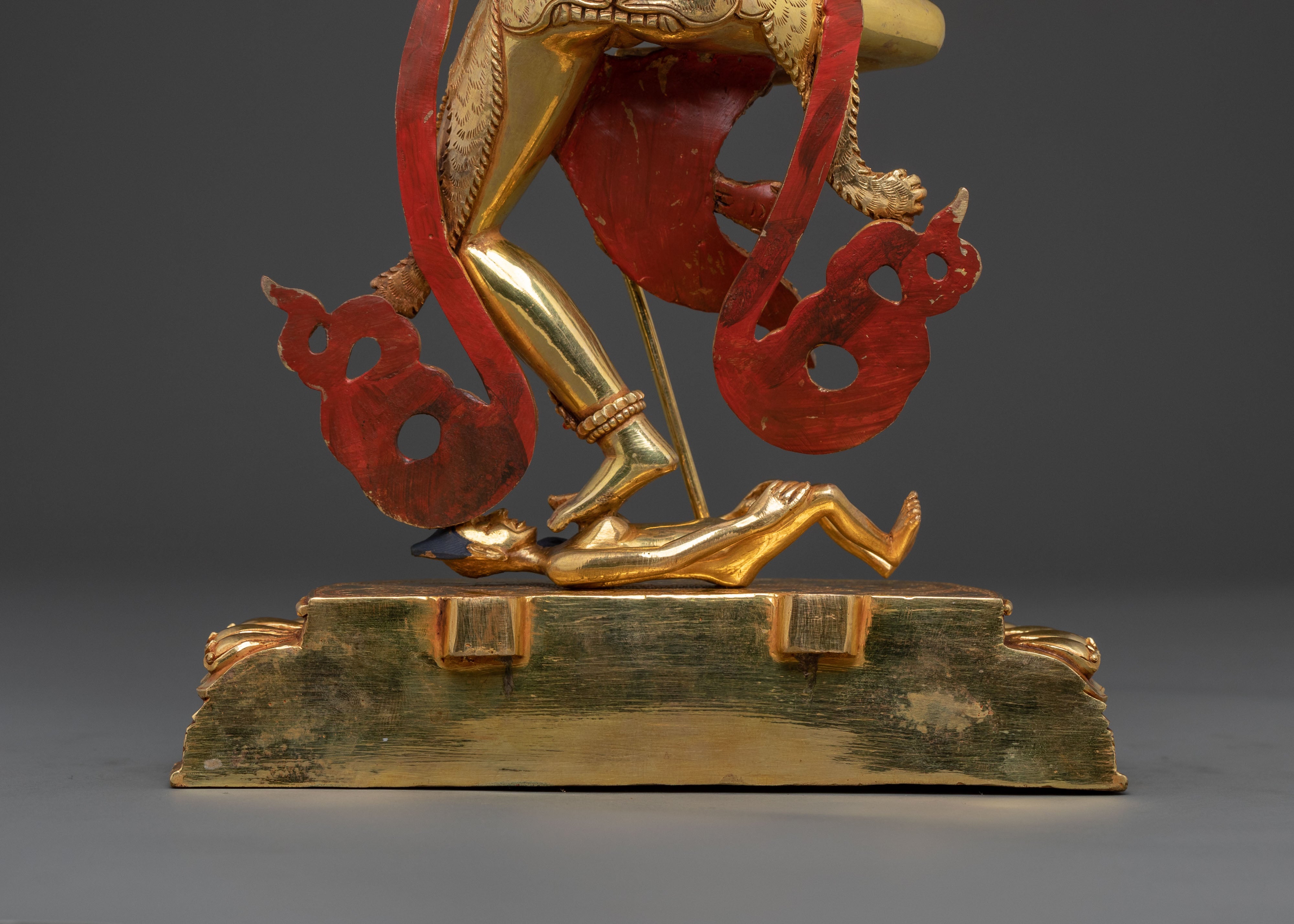 Simhamukha Sacred Sculpture | Lion-Faced Wisdom Dakini