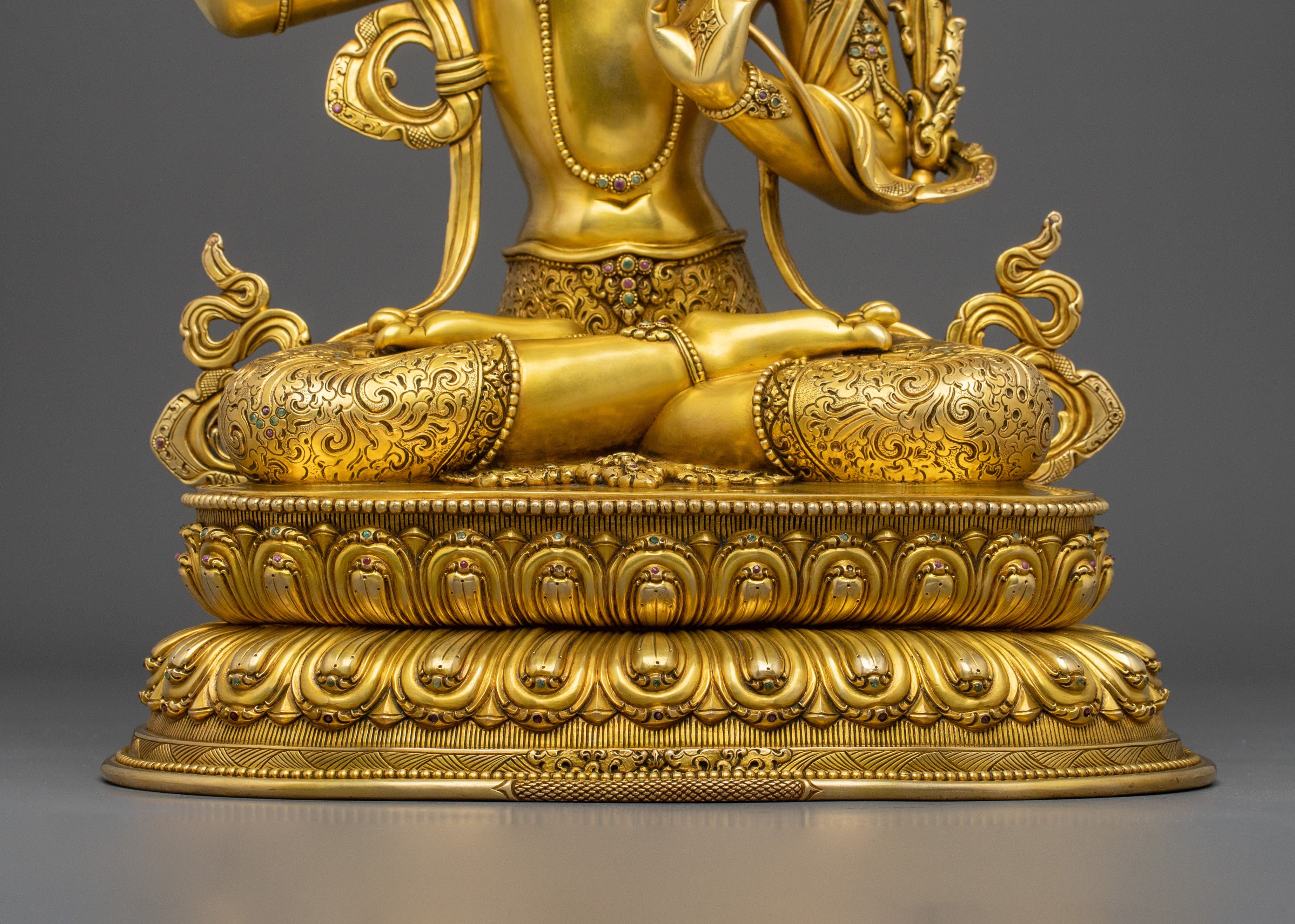 Manjughoṣa Spiritual Sculpture | Buddhist Shrine Decor