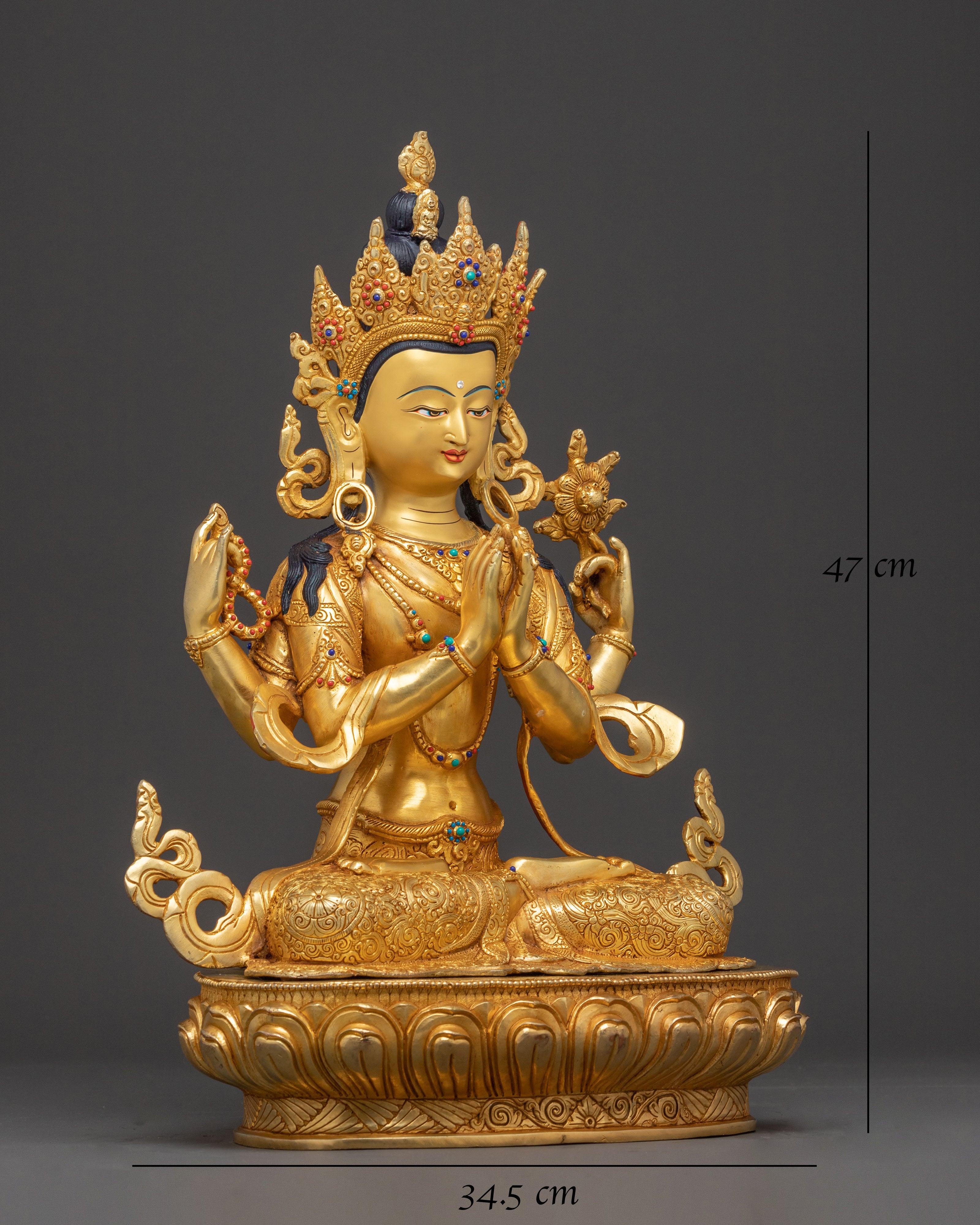 Chenrezig Mercy Buddha Statue
