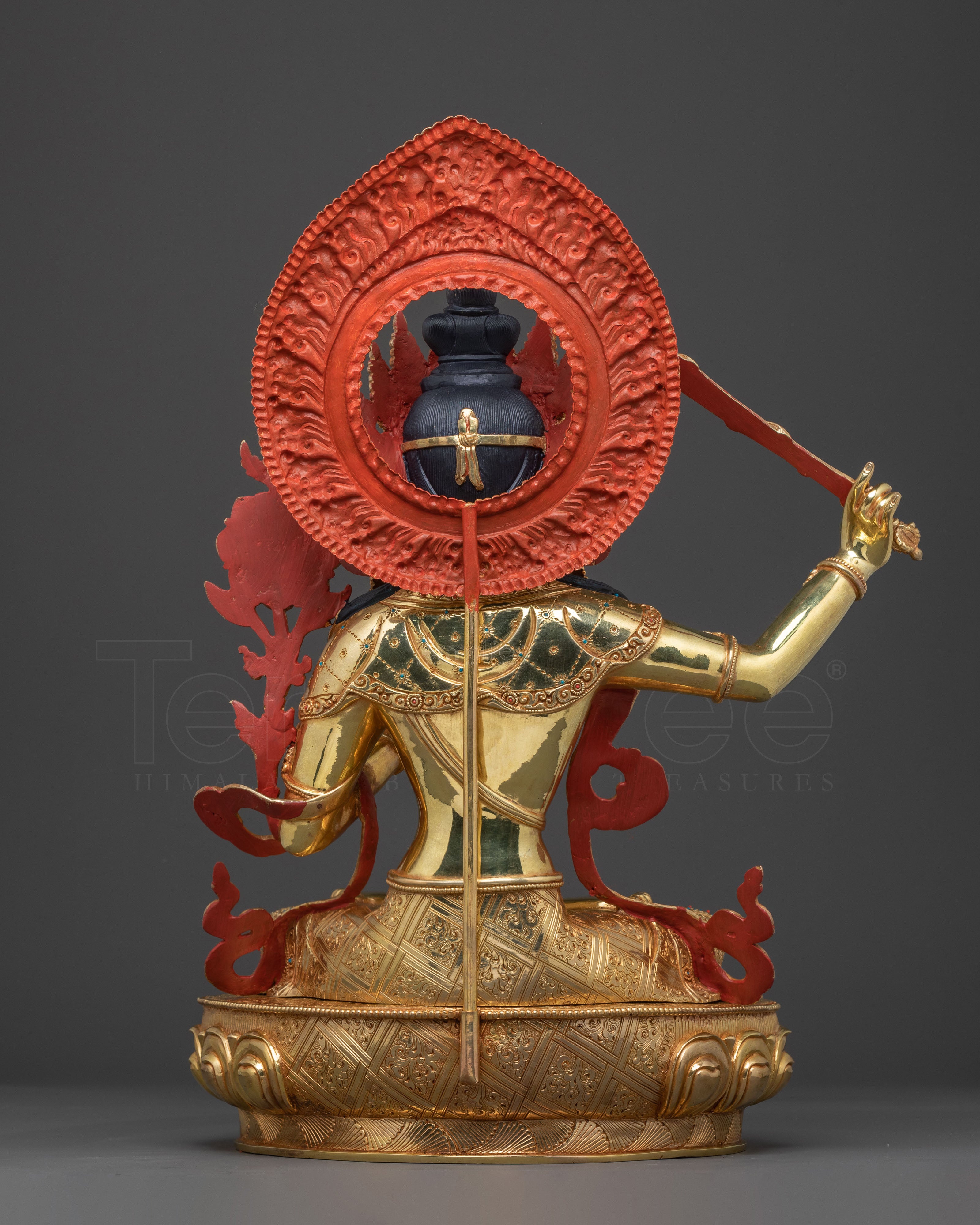 Fearless Bodhisattva Manjushri Statue