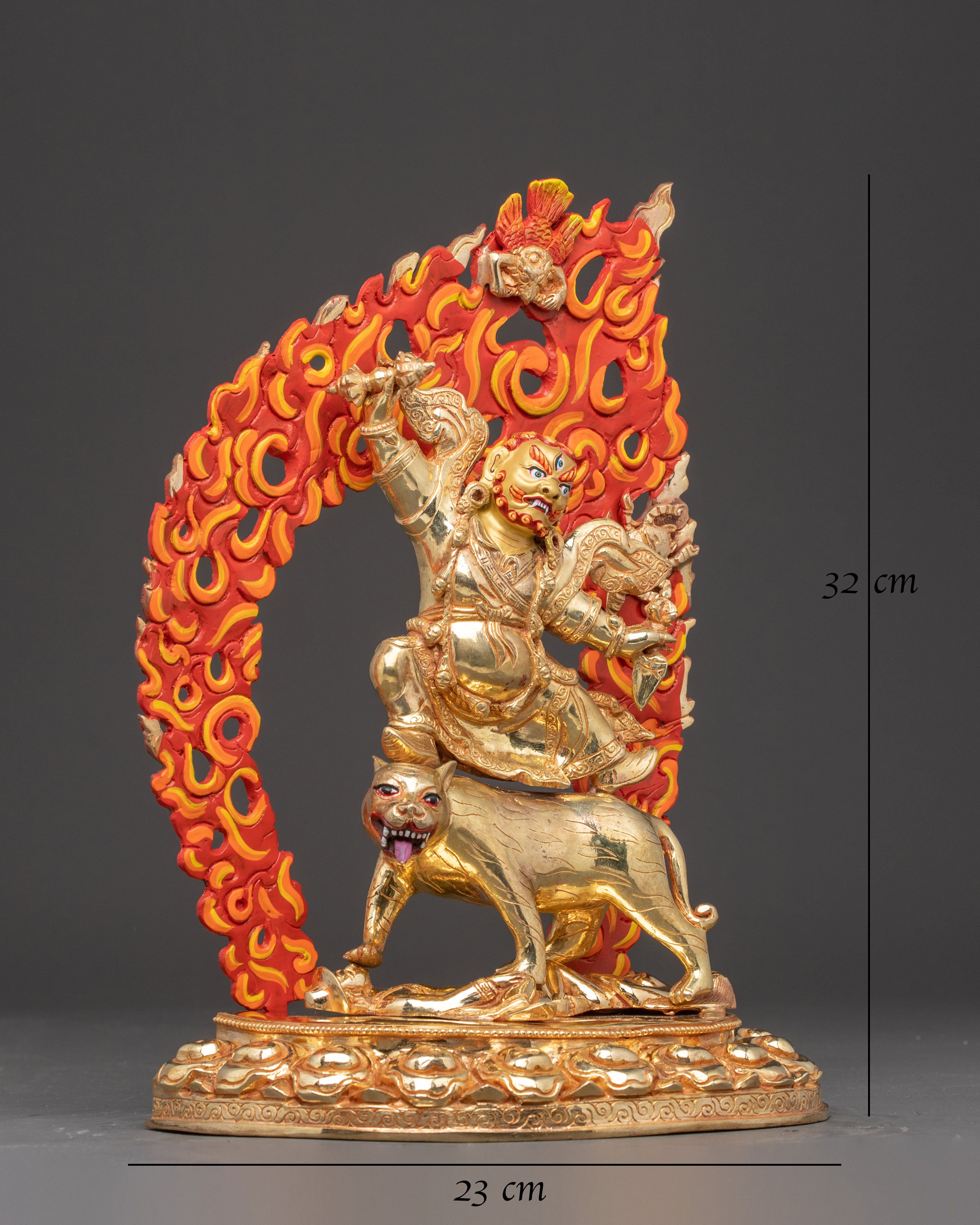 Statue of Dharma Protector Dorje Drolo | Guardian of the Dharma