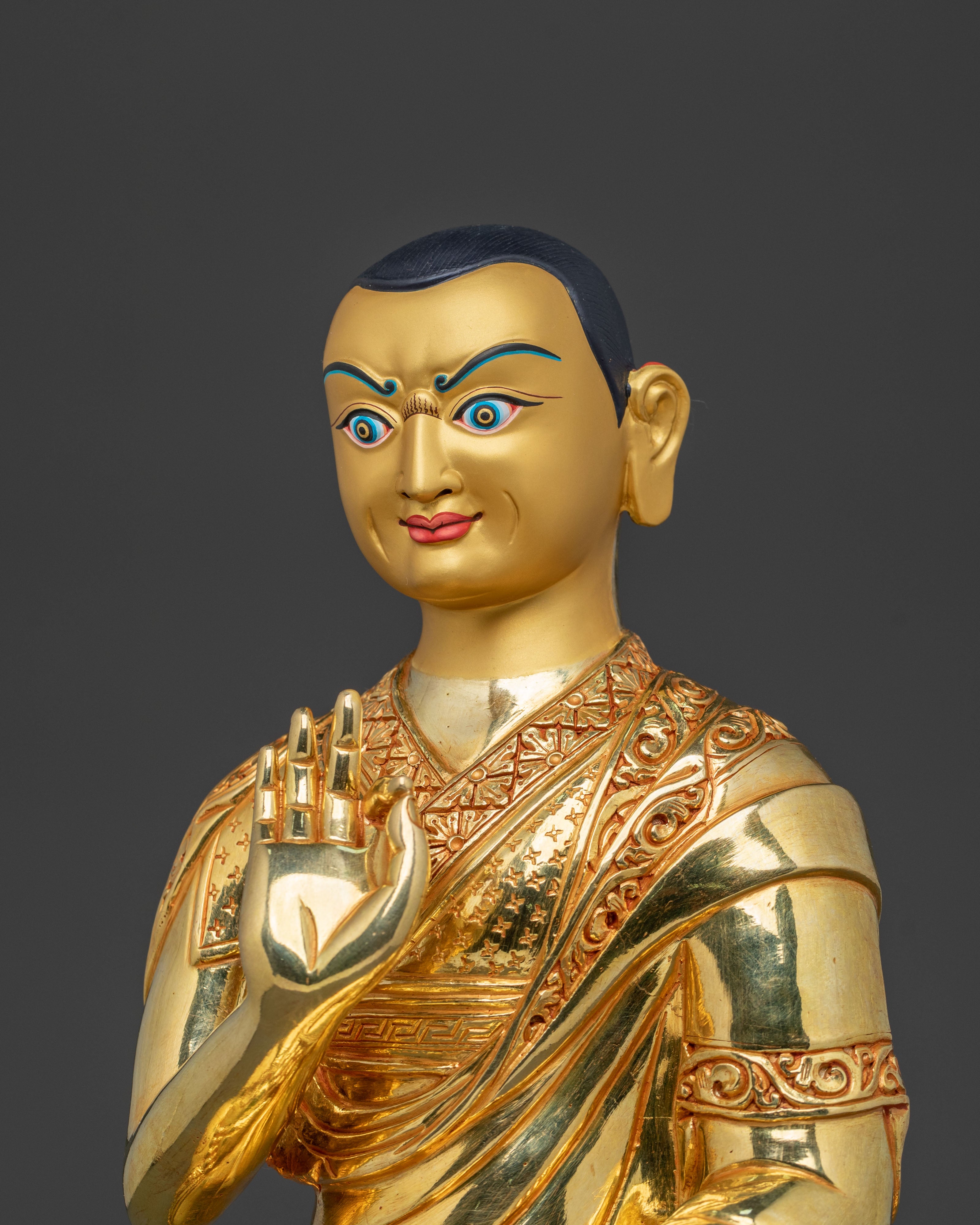 Disciples Figurines of Tsongkhapa | Altar Home Decor