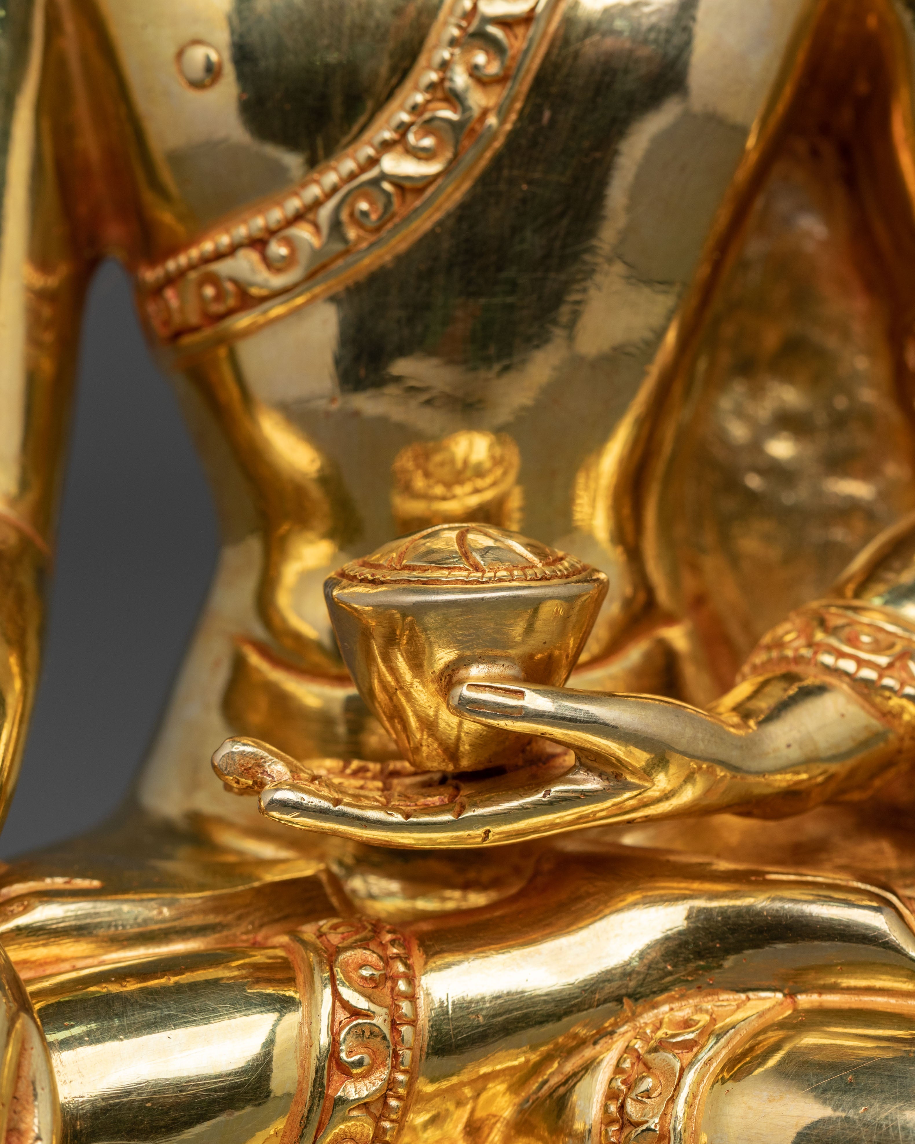 Historical Buddha Shakyamuni Sacred Sculpture
