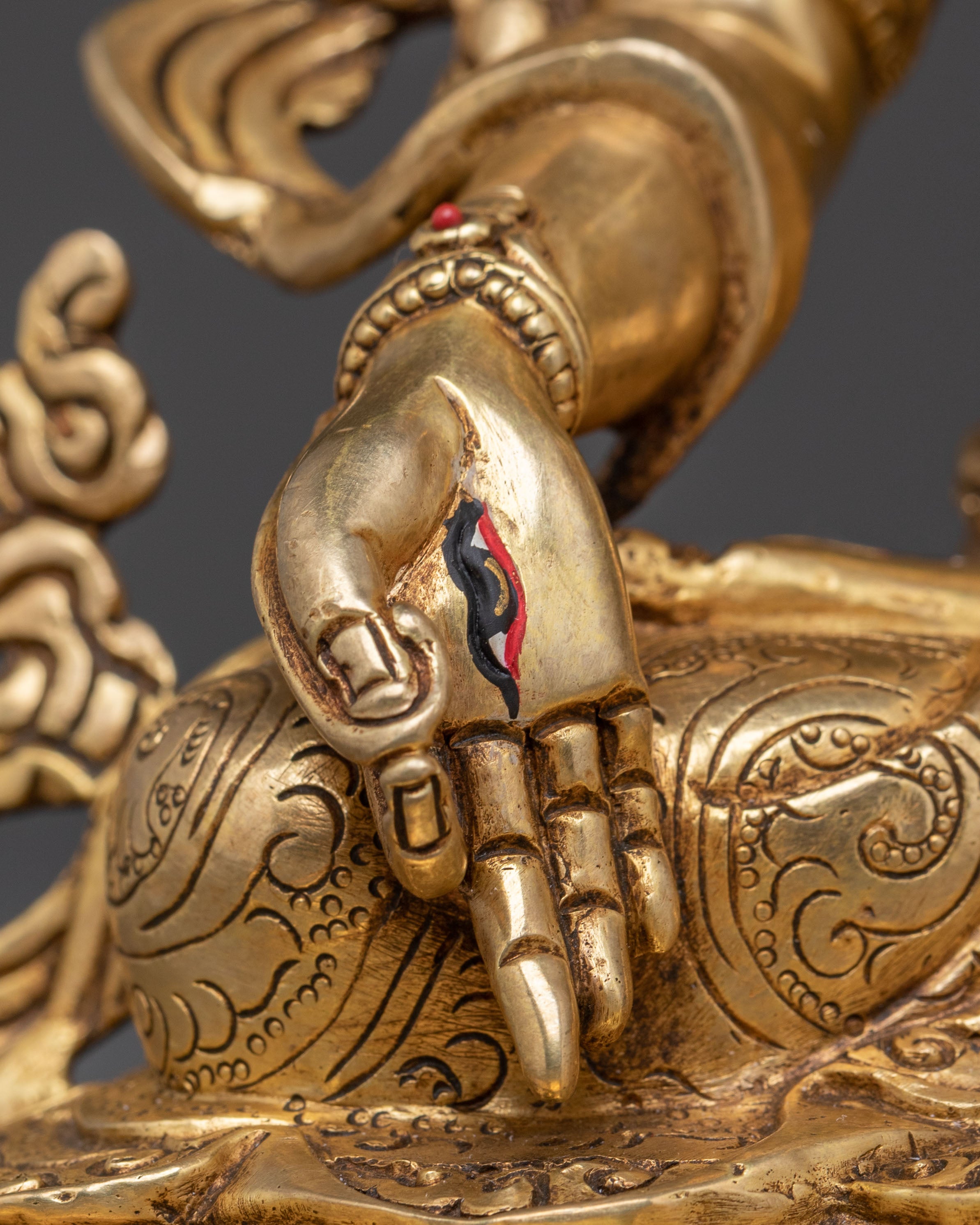 Handcrafted White Tara Sculpture | Protector Icon