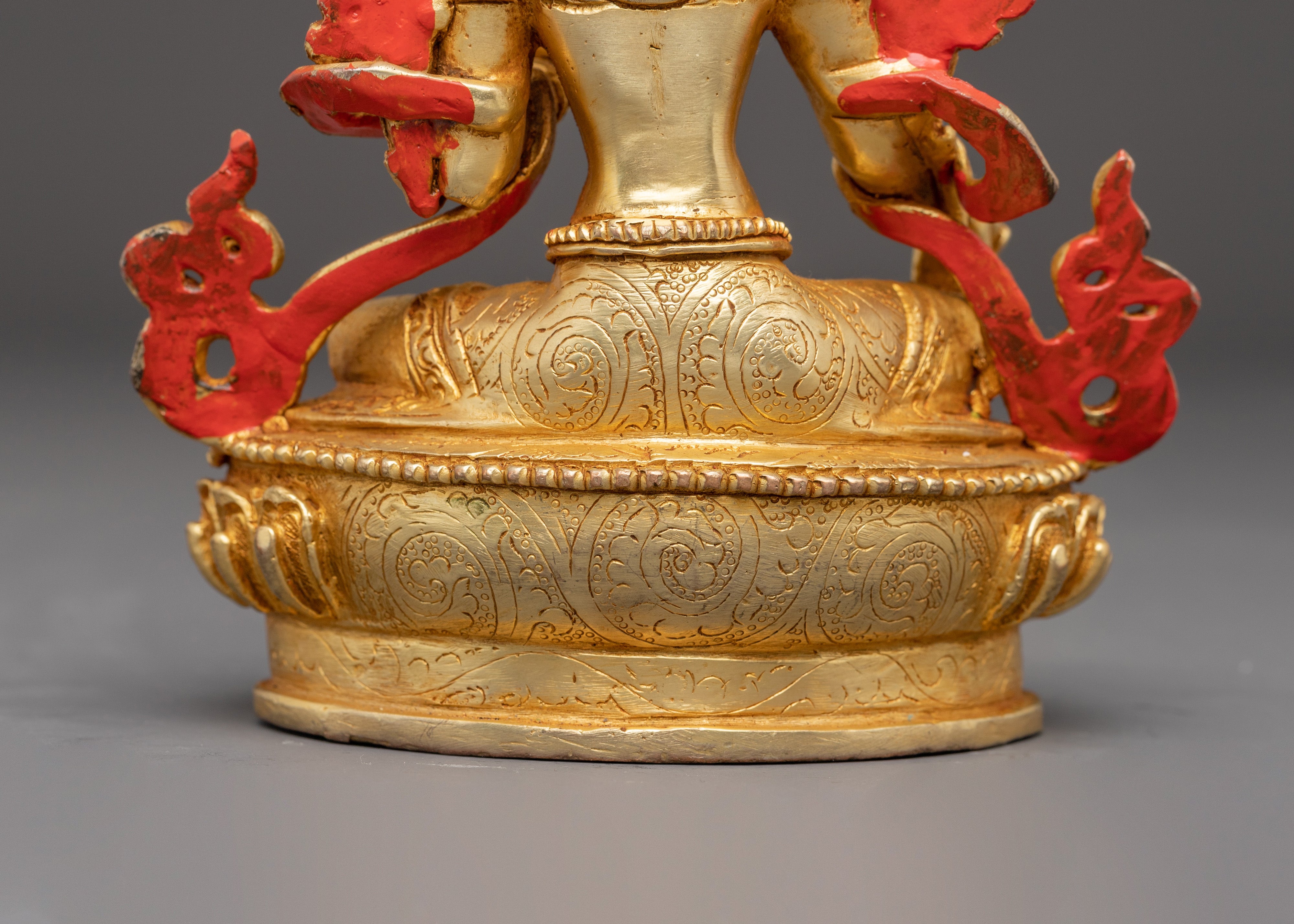 Mother Shyama Tara Golden Statue | Embodiment of Compassionate Action