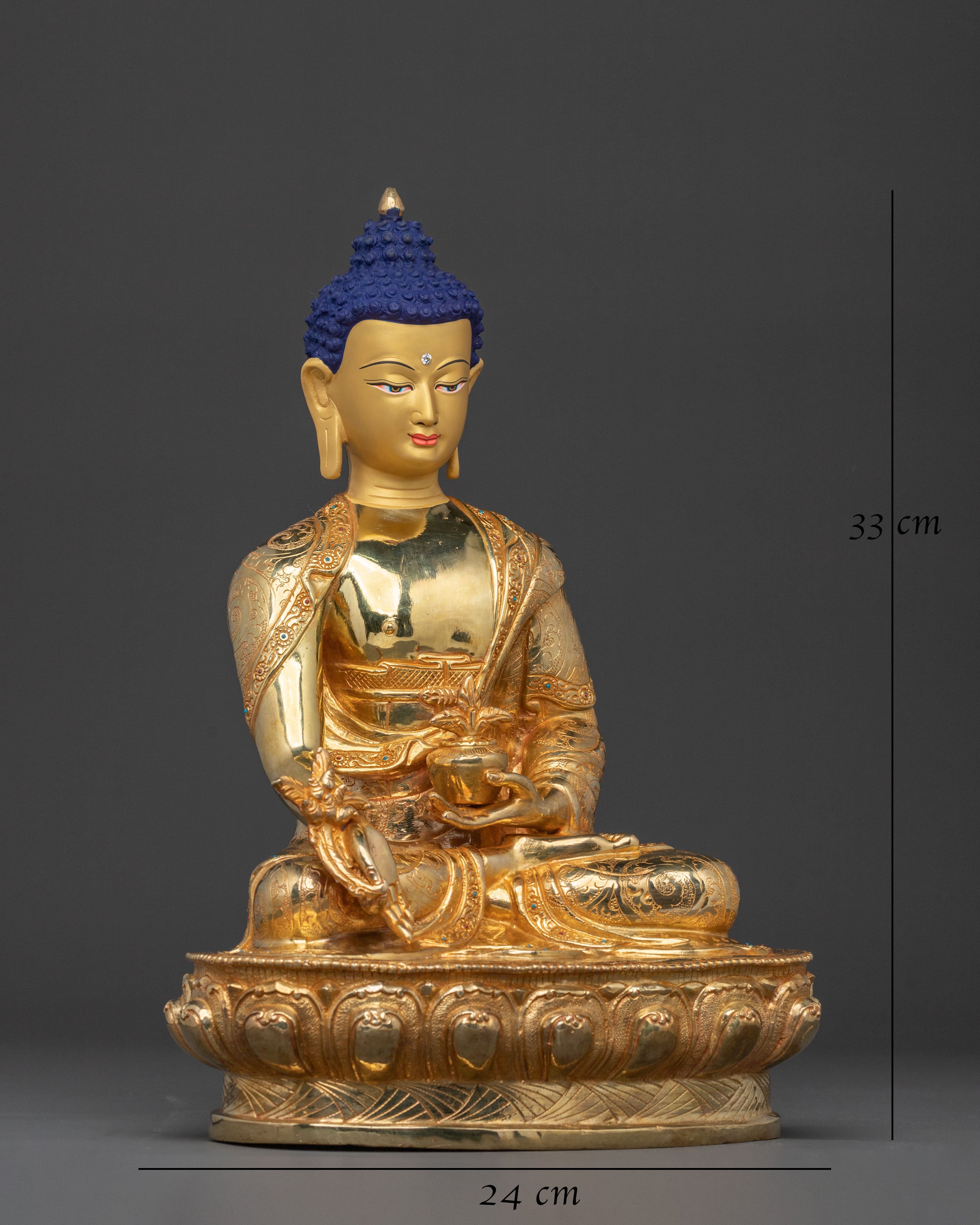 Radiant Medicine Buddha Statue: Healing Buddha