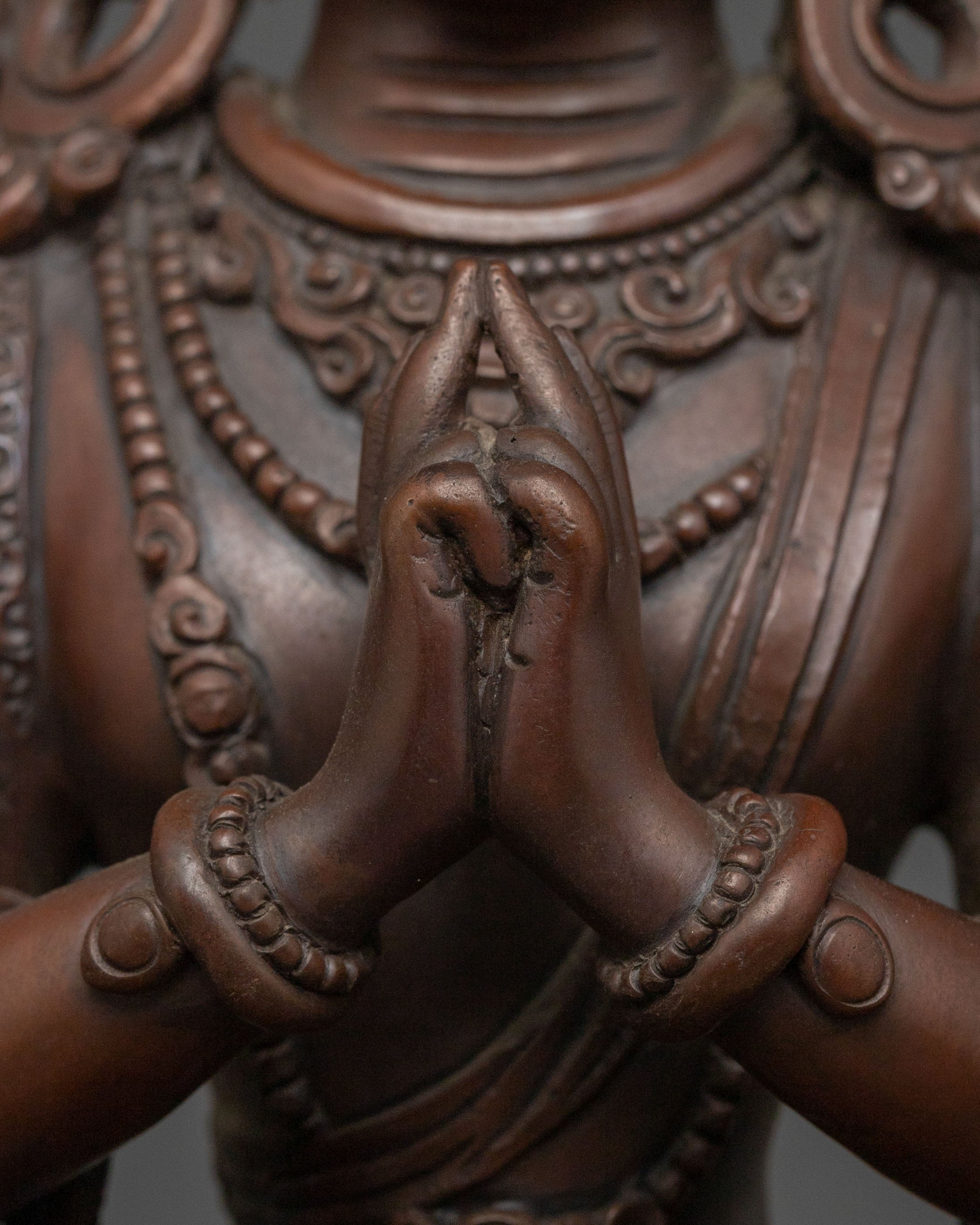 Chundi Oxidized Sculpture | Altar Home Decor