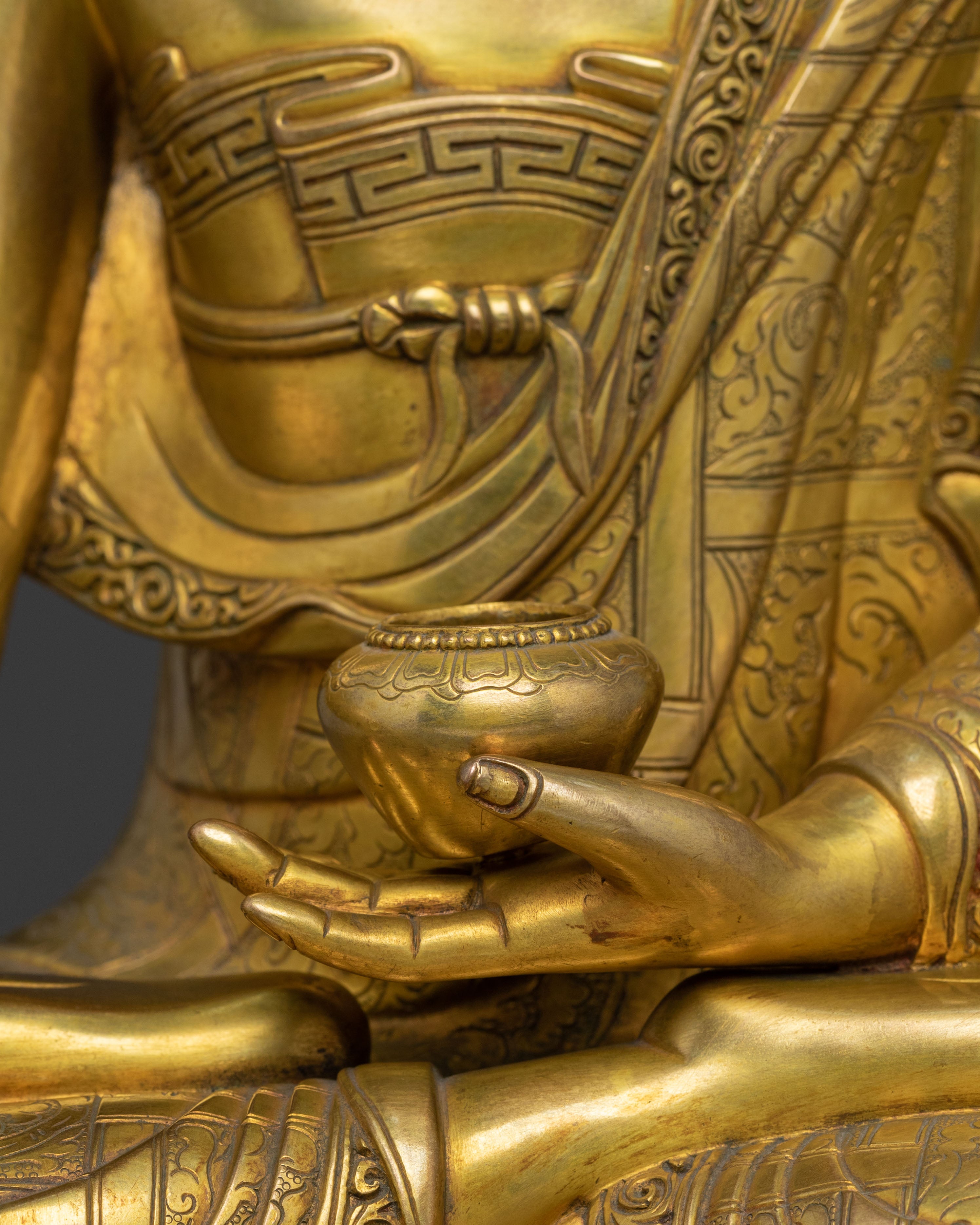 Shakyamuni Buddha Sacred Statue | Himalayan Figurine