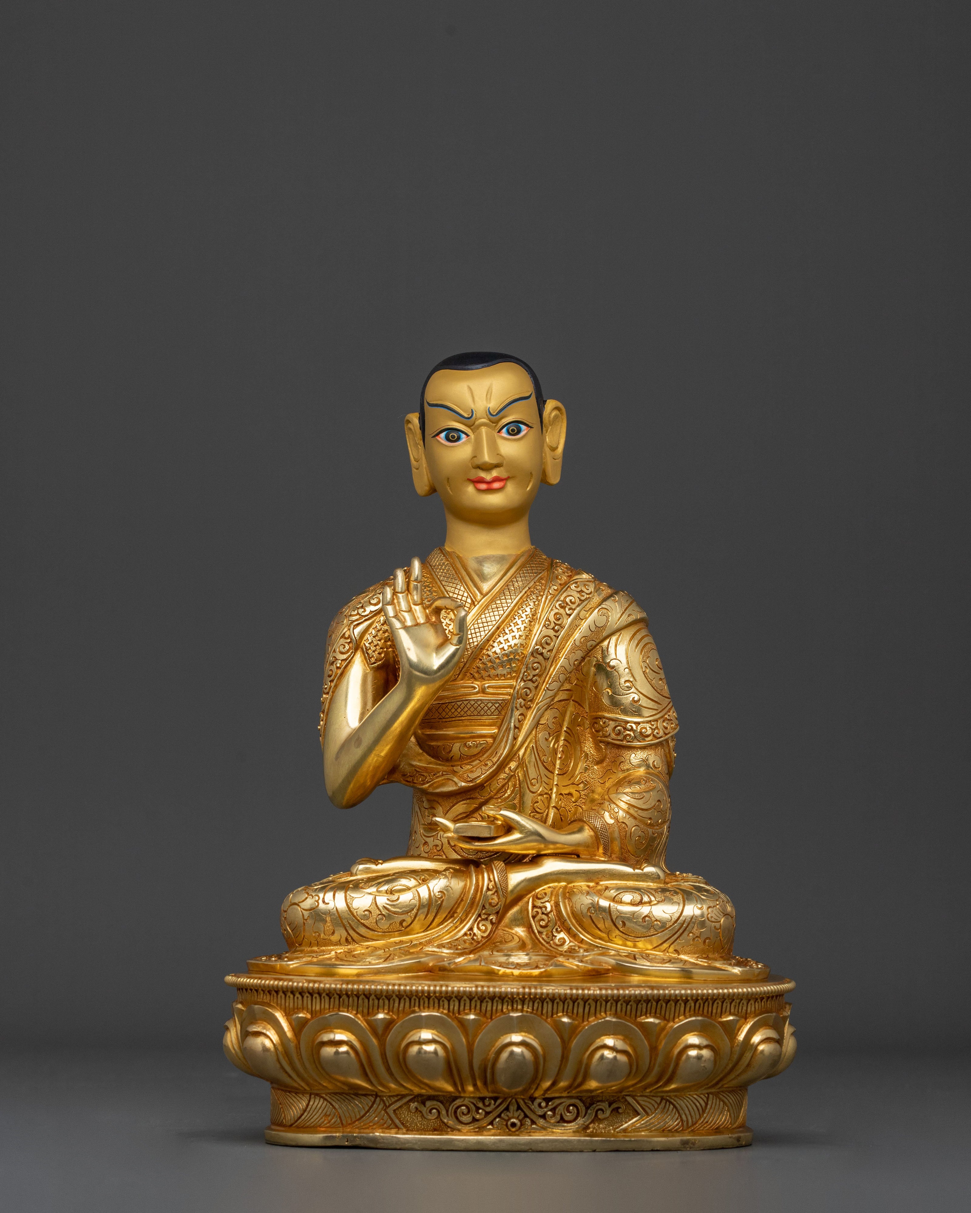Disciples of Tsongkhapa Sacred Figurines | Tibetan Masters
