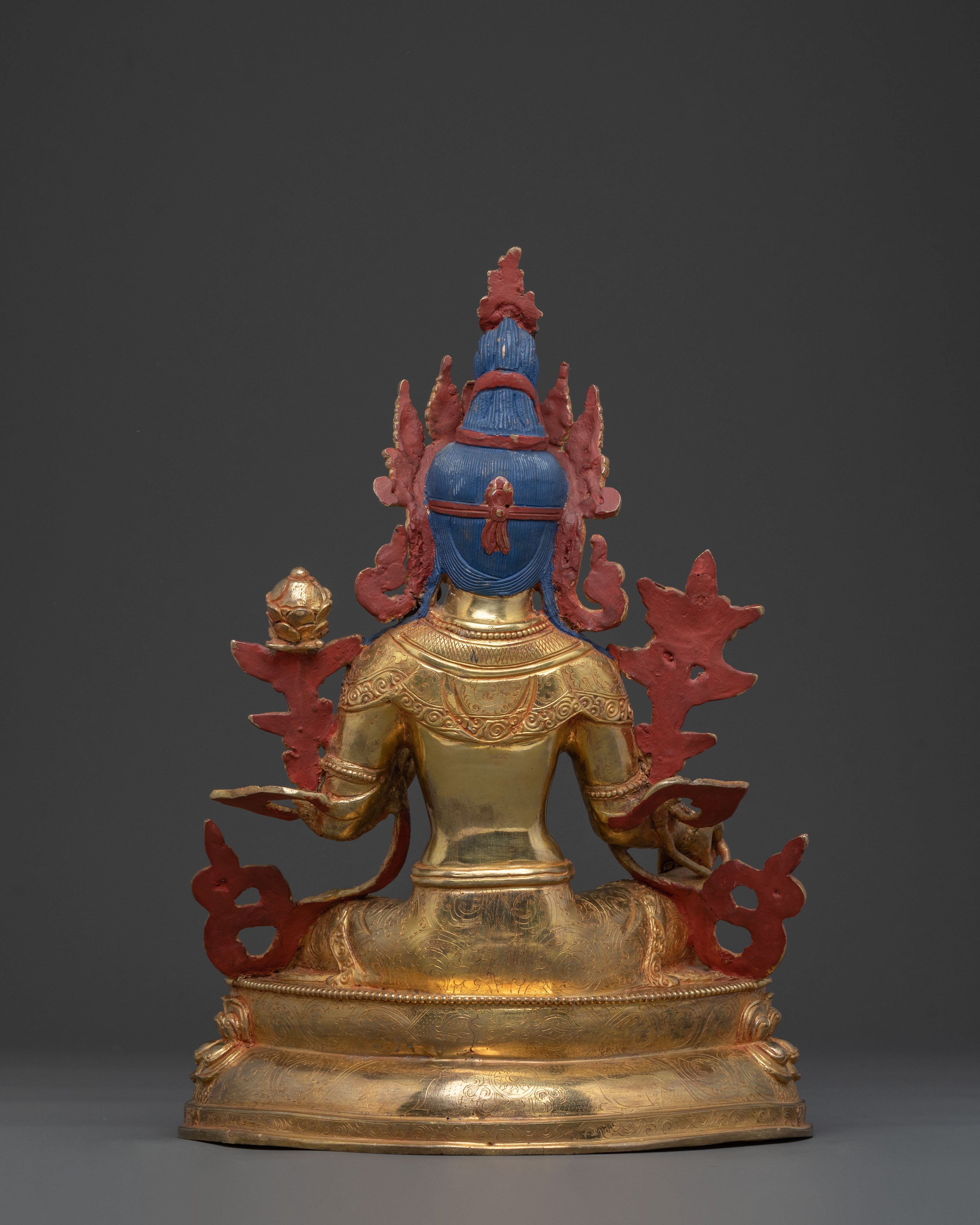 Green Tara Fearless Protector Statue: Goddess of Compassion