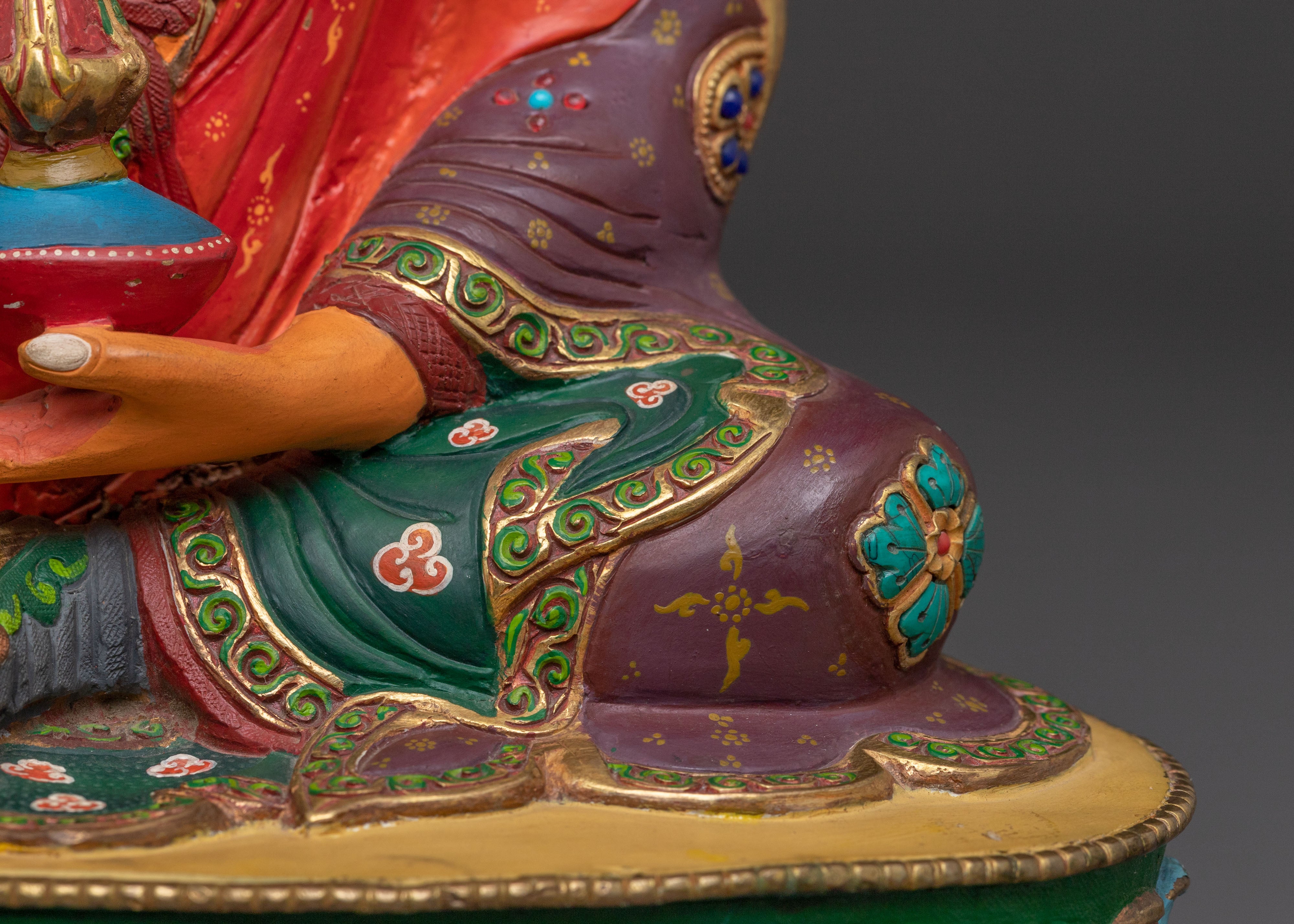 Guru Rinpoche Sacred Statue | The Lotus Guru