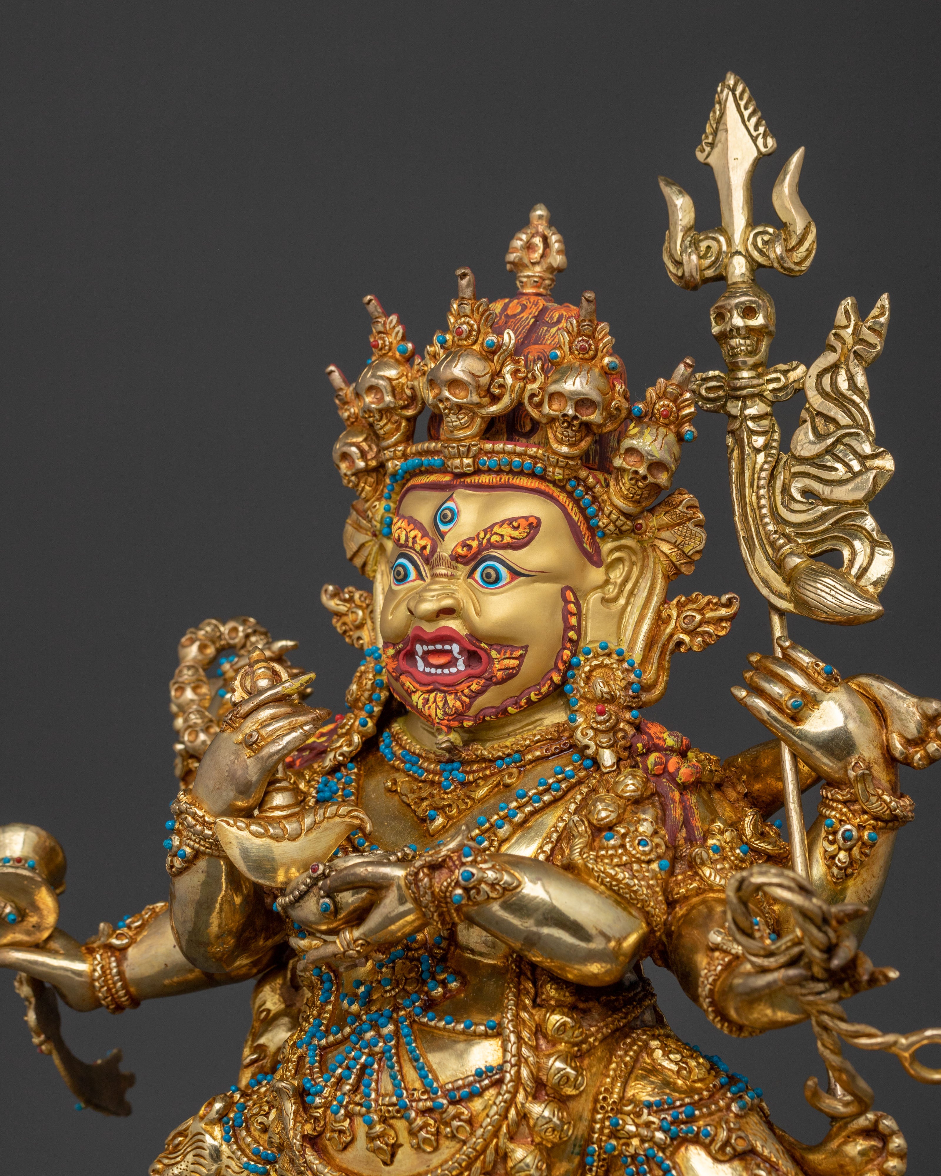 Six-Armed Mahakala: Sacred Meditation Art