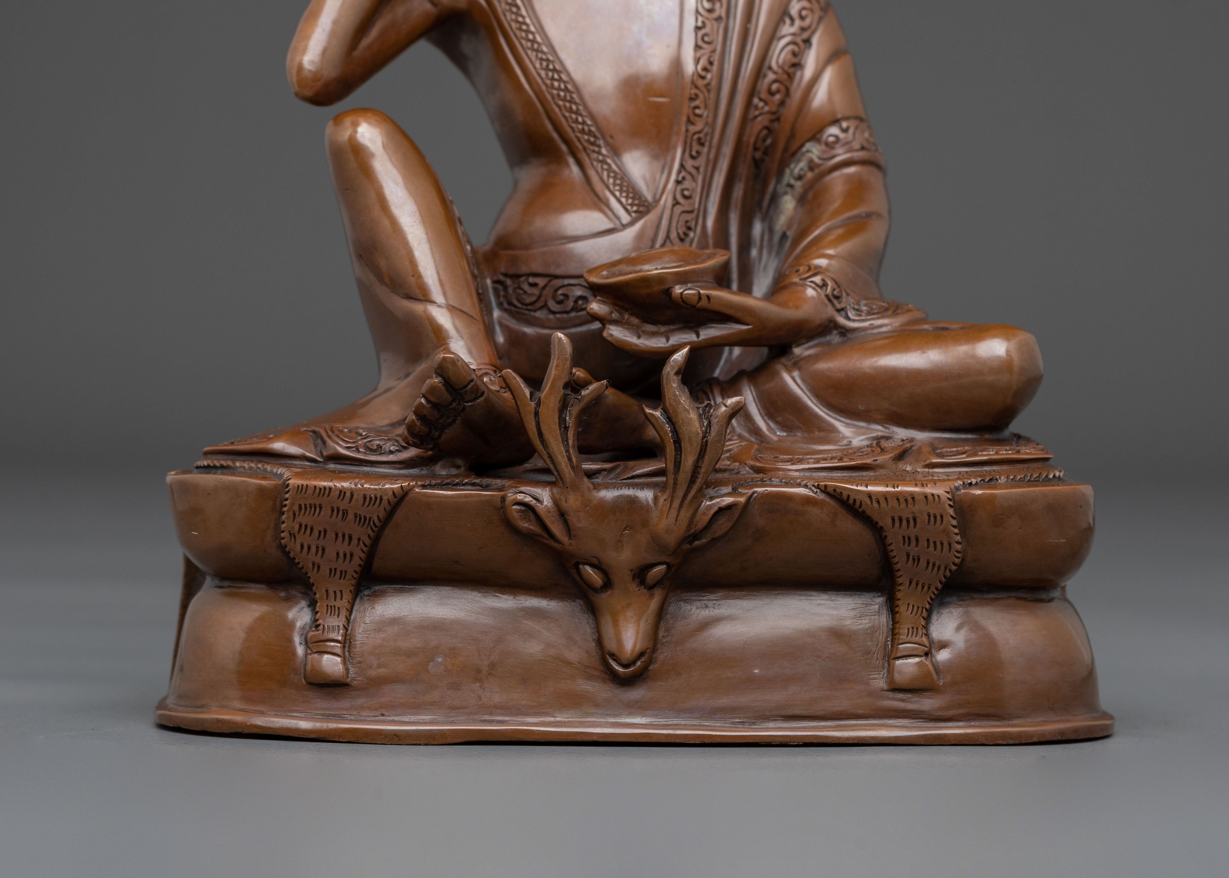 Milarepa Statue: Tibetan Buddhist Master