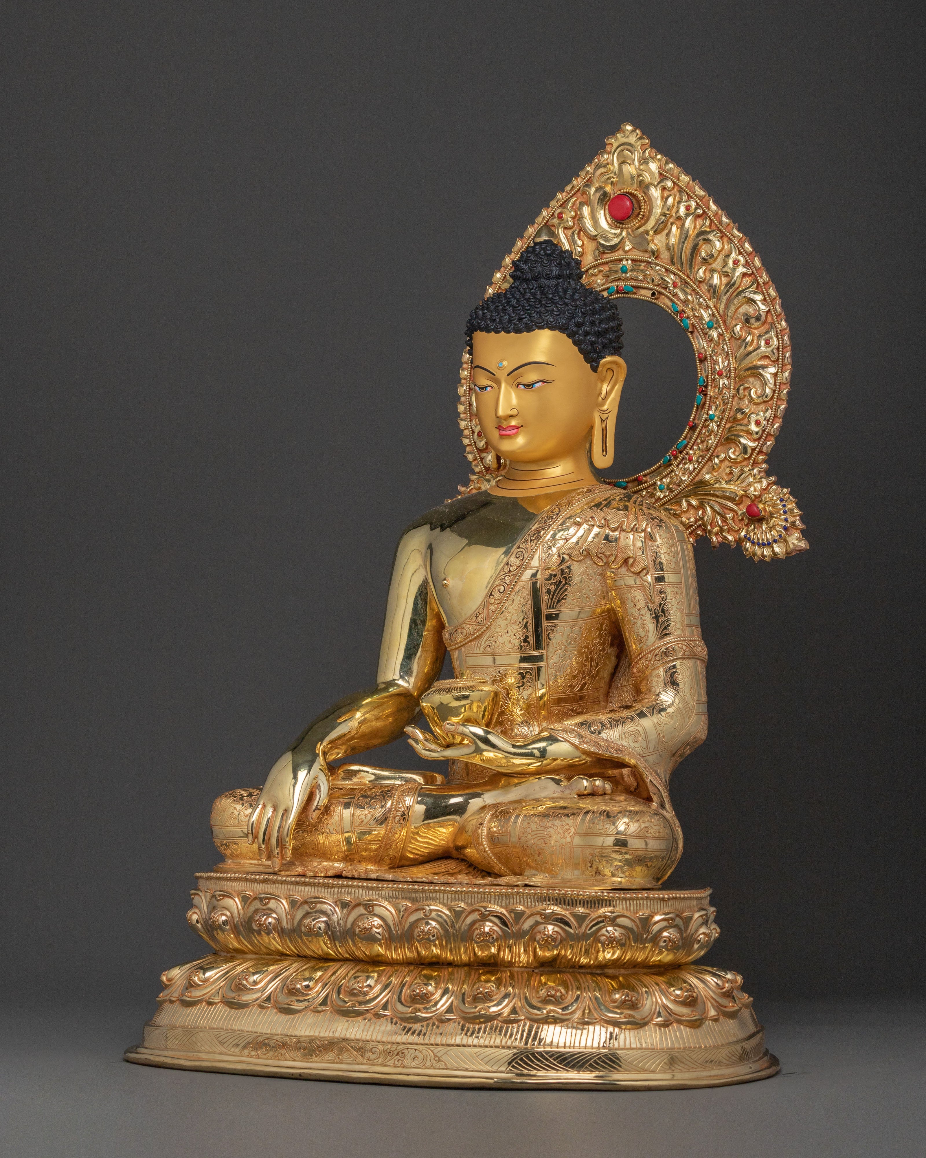 Shakyamuni Buddha Meditation Statue | Enlightenment Figure
