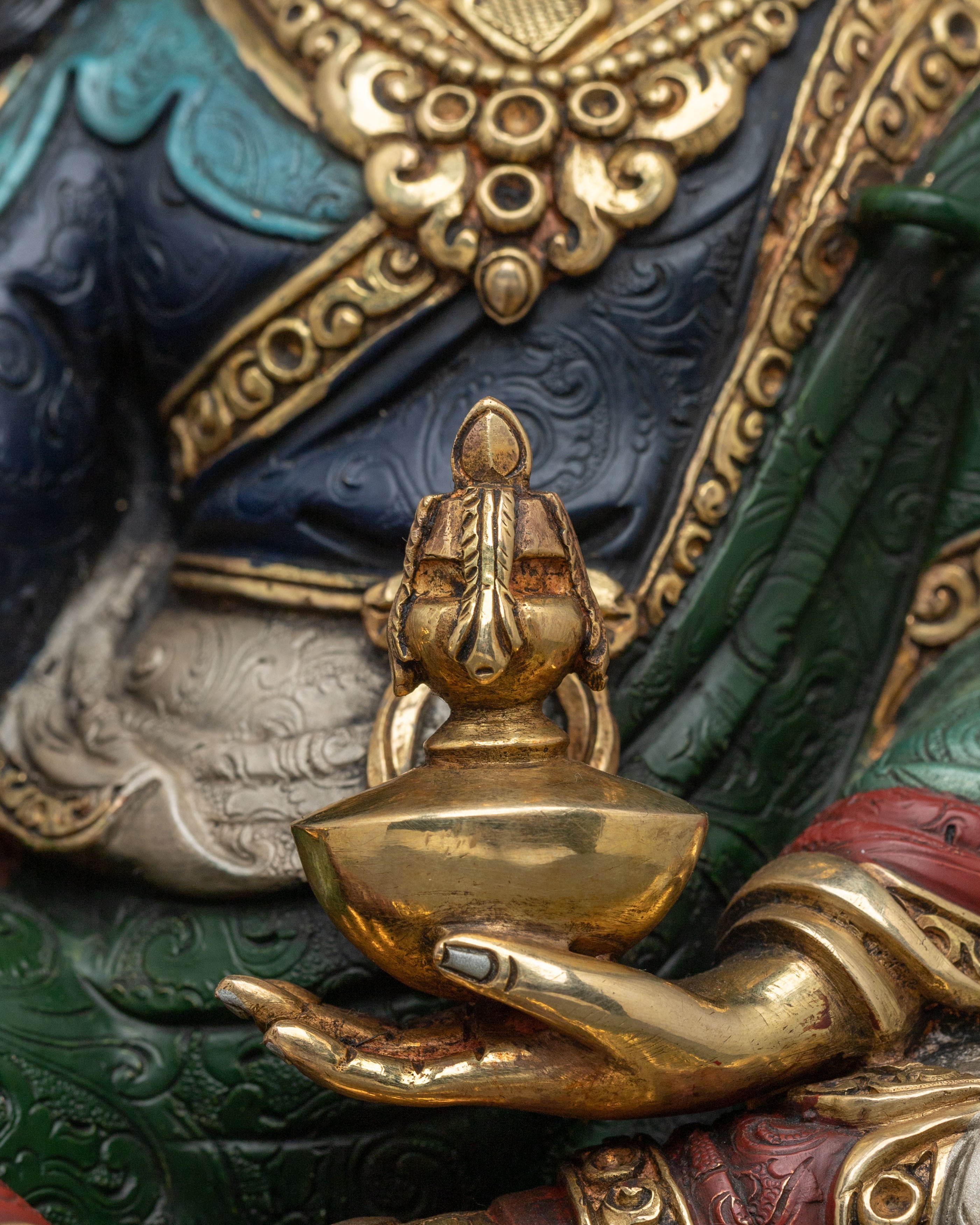 Guru Rinpoche Statue | Sacred Buddhist Figurine
