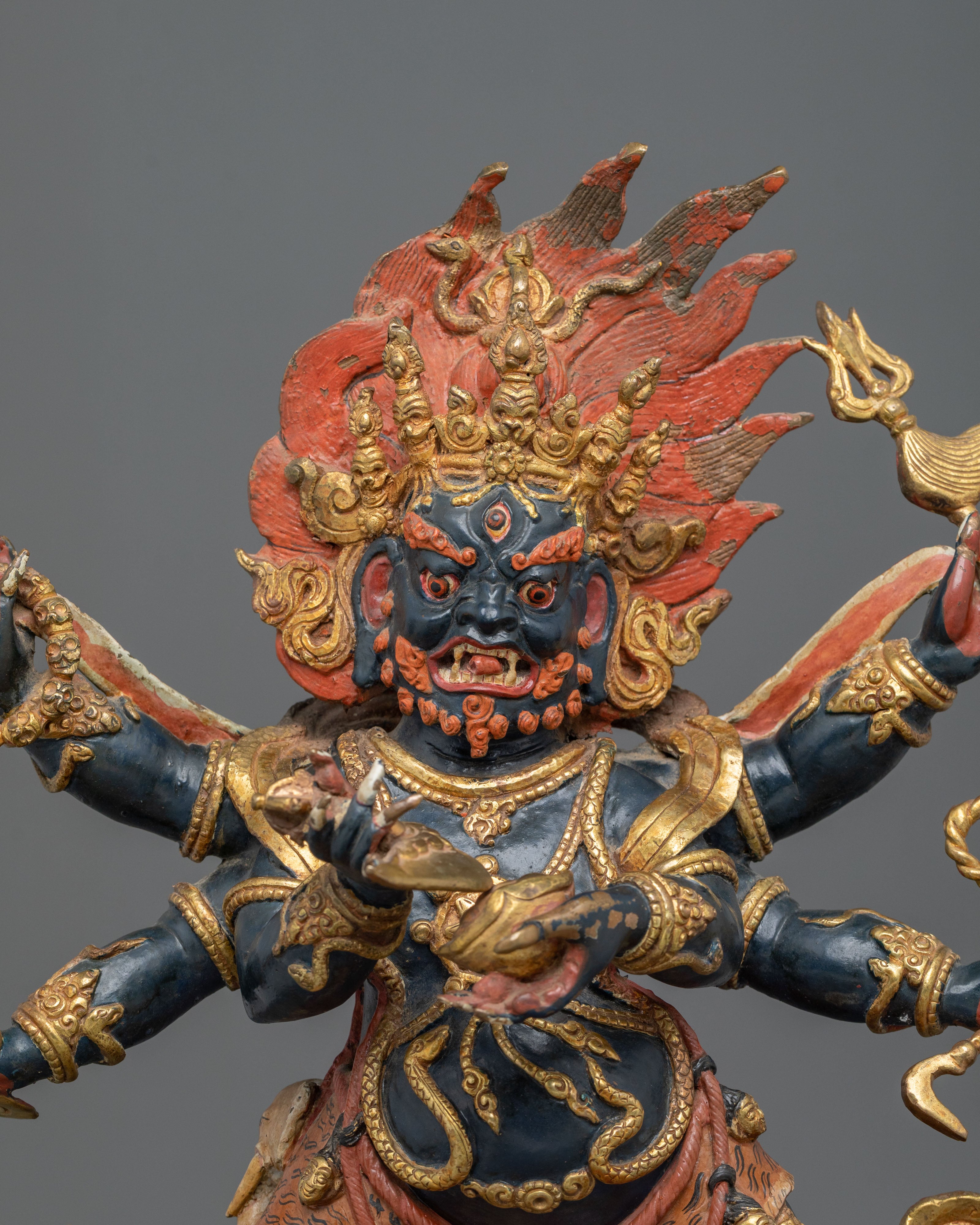Sadhbhuja Powerful Statue | Tibetan Buddhist Protector