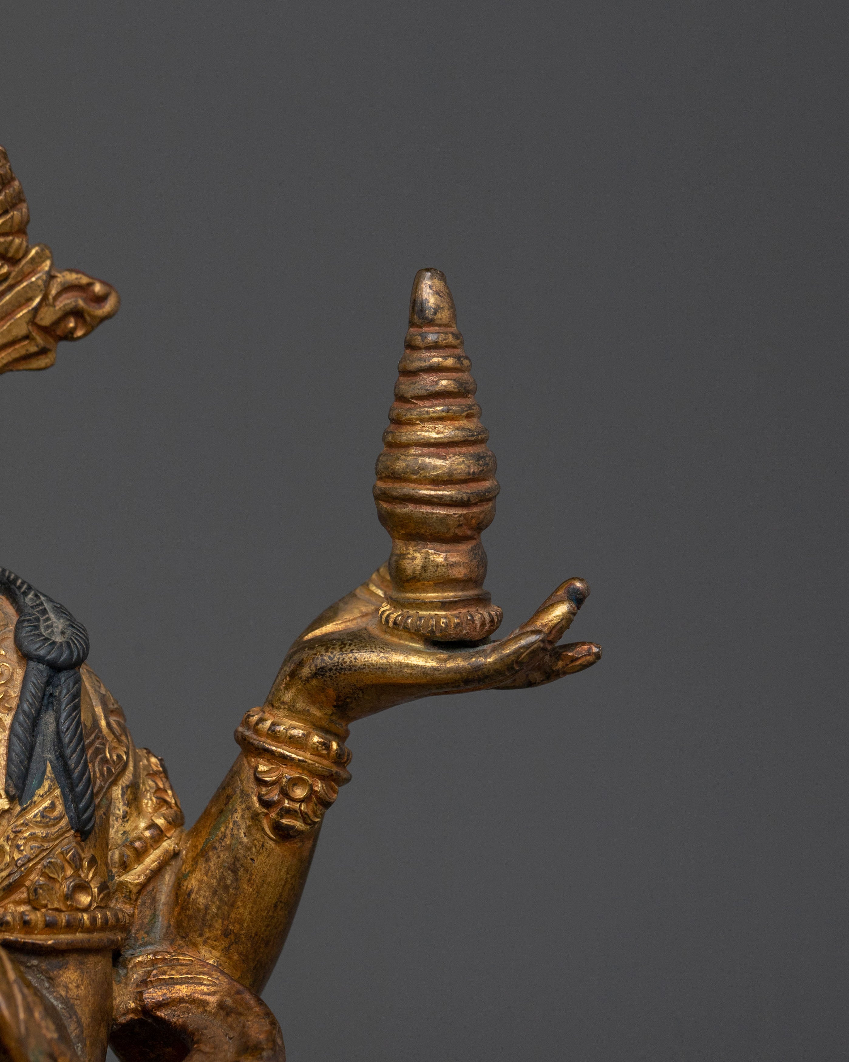 Hindu Devi Laxmi Sacred Sculpture: Sacred Home Decor