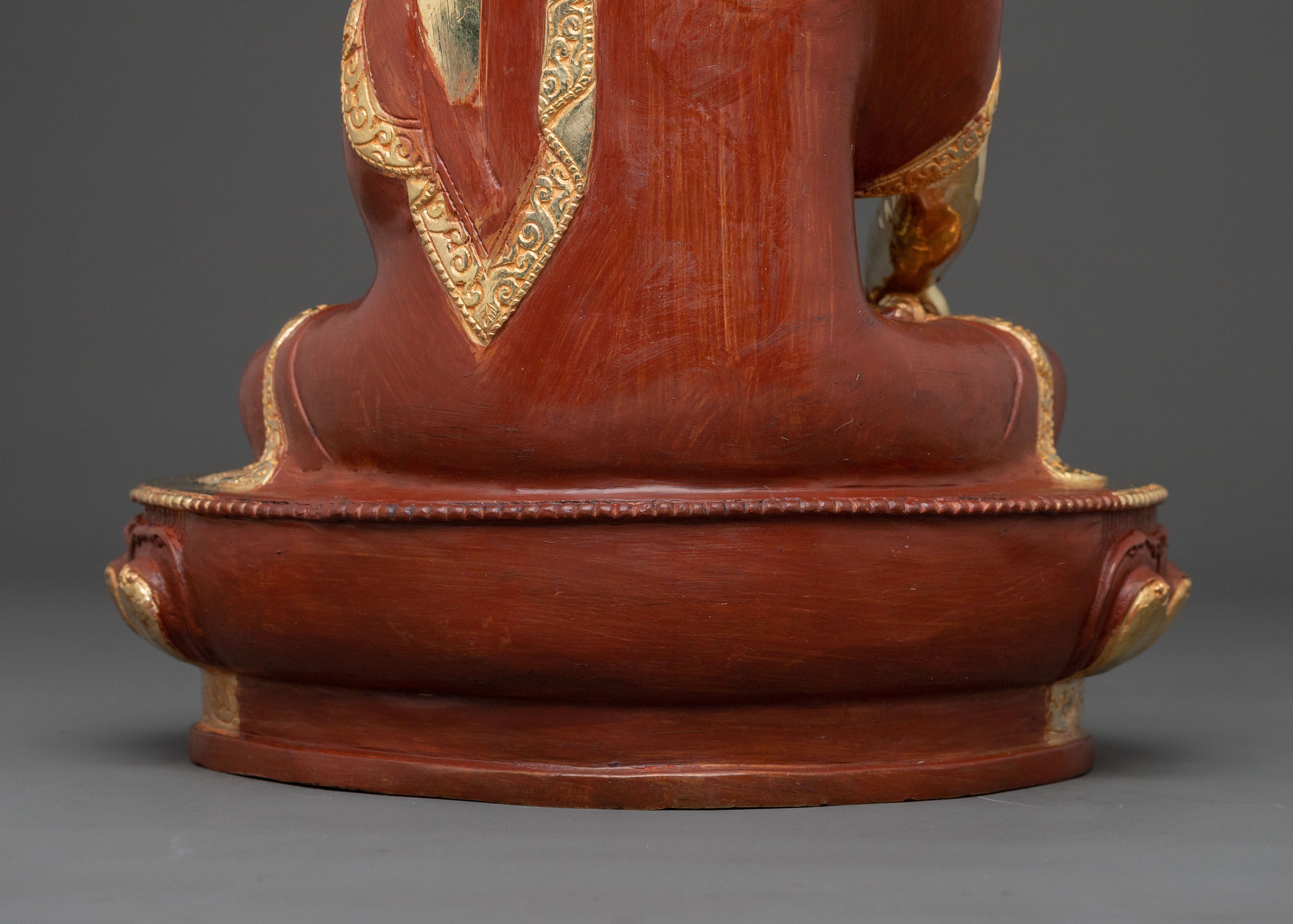 Gautama Buddha Golden Statue |  Sacred Meditation & Altar Decor