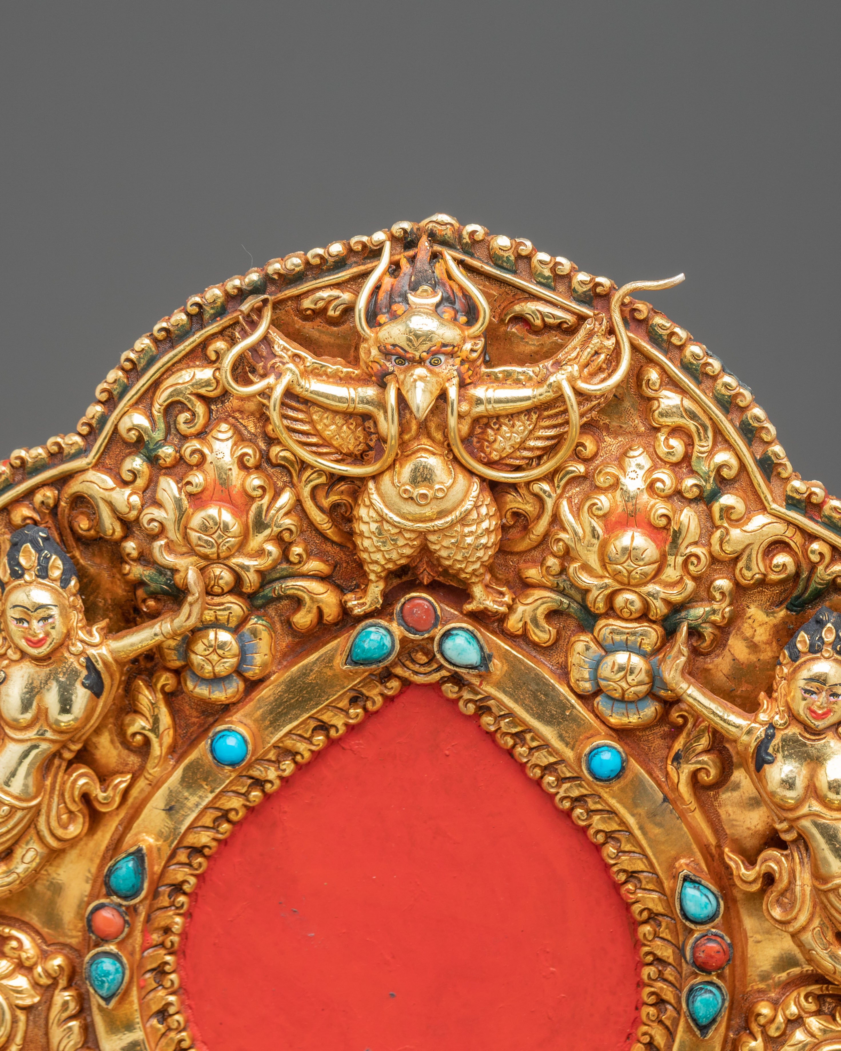 Green Tara Sculpture | Tibetan Fearless Protector